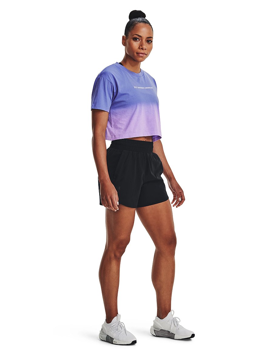 Under Armour - Flex Woven Short 5in - trainingsshorts - black - 0