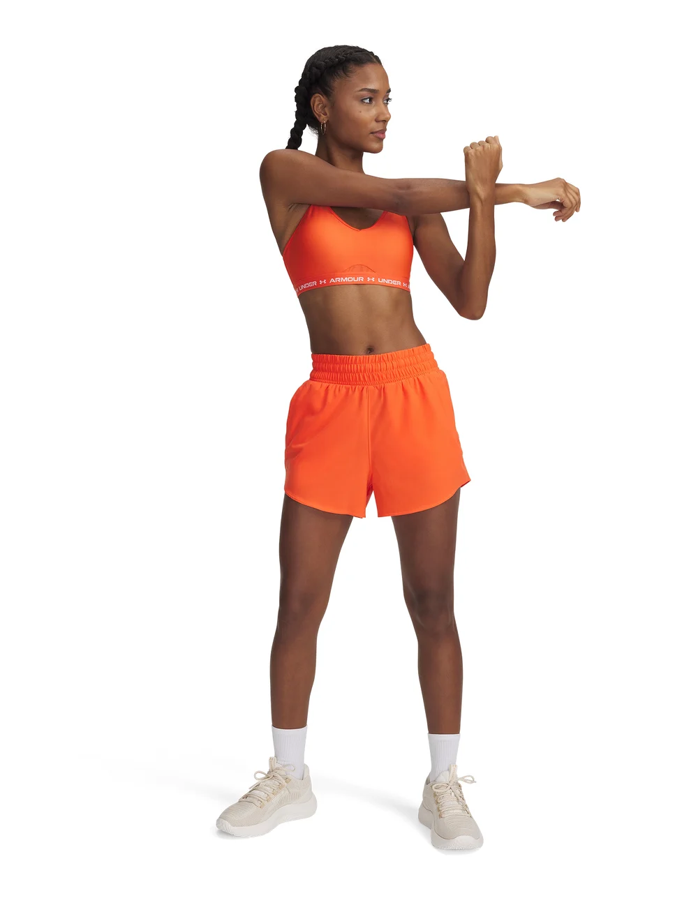 Under Armour - UA Vanish 3in Short - träningsshorts - fire - 4