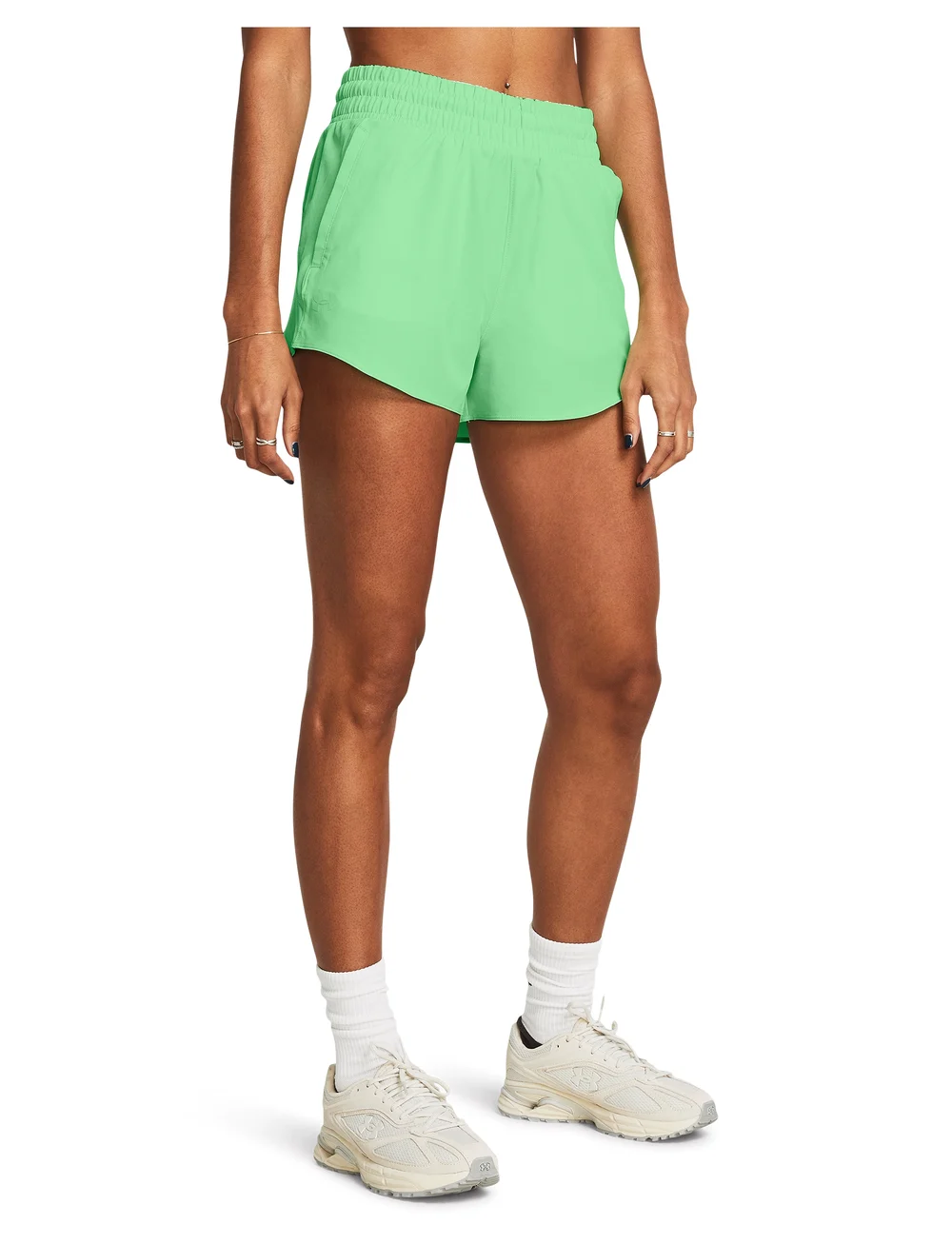 Under Armour - UA Vanish 3in Short - träningsshorts - green - 0