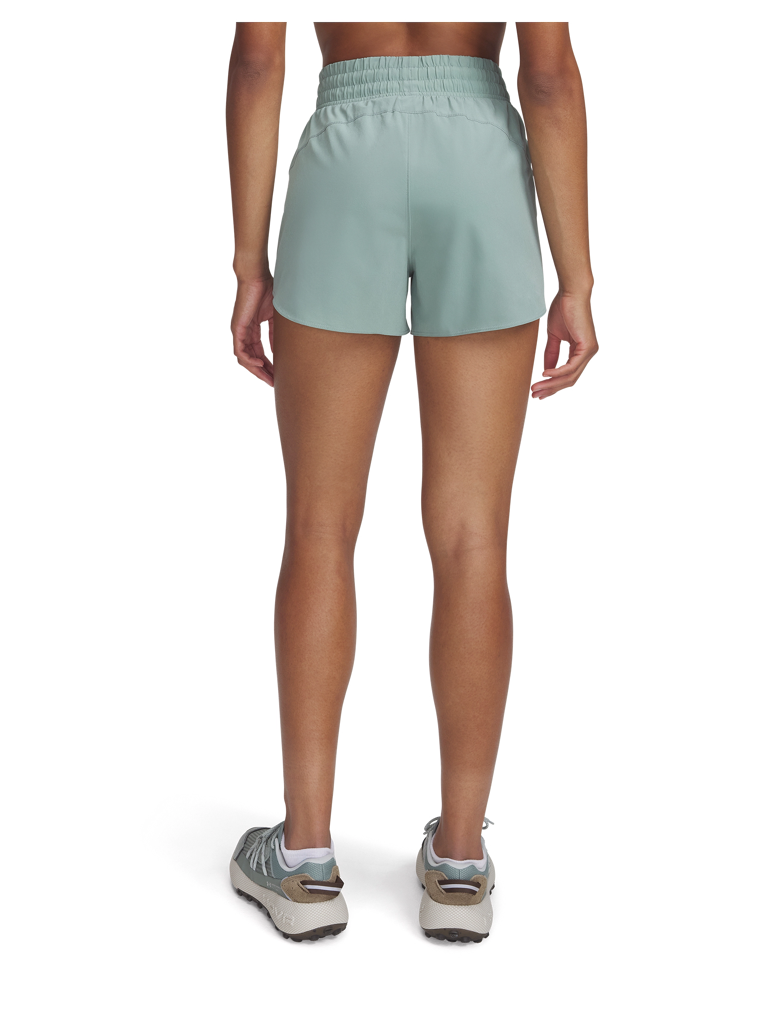 Under Armour - UA Vanish 3in Short - trainings-shorts - silica green - 3