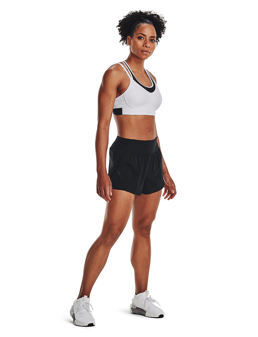 Under Armour - Flex Woven 2-in-1 Short - trainingsshorts - black - 0