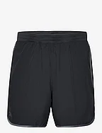 UA HIIT Woven 6in Shorts - BLACK