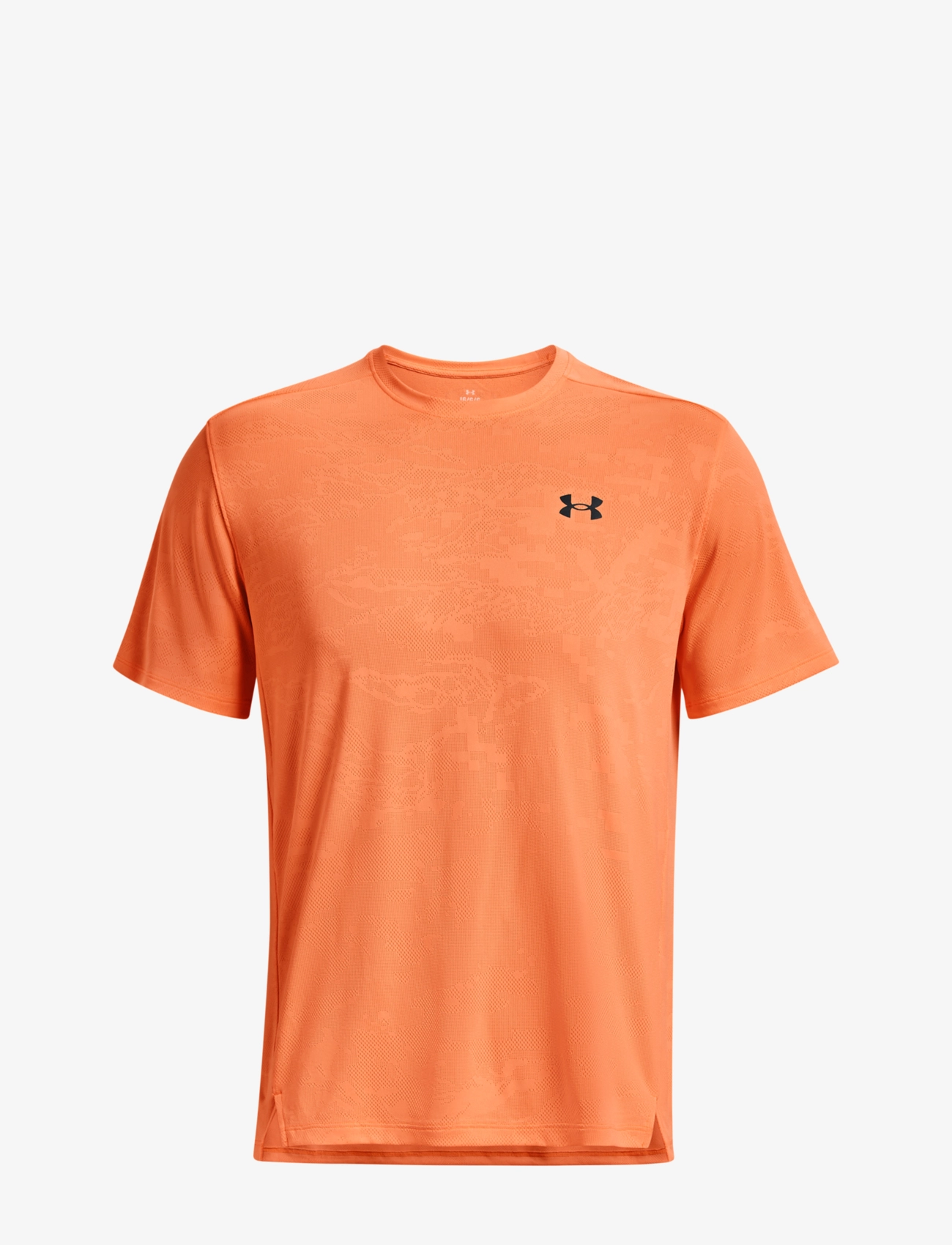 UA Tech Vent Jacquard SS - ORANGE BLAST