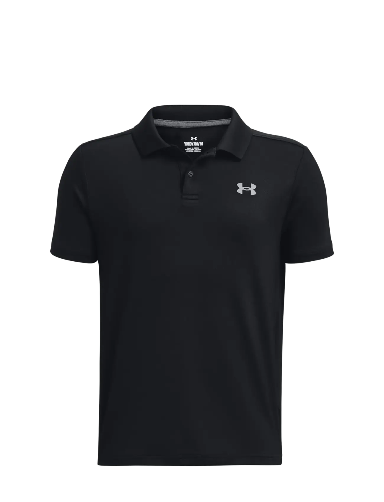 UNDER ARMOUR Ua Performance Polo Schwarz - 122-128 - Kinder