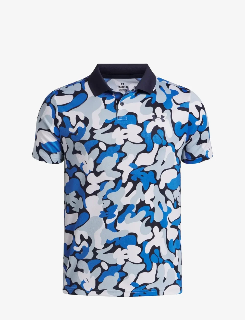 Under Armour - UA Matchplay Printed Polo - kurzärmelig - midnight navy - 0