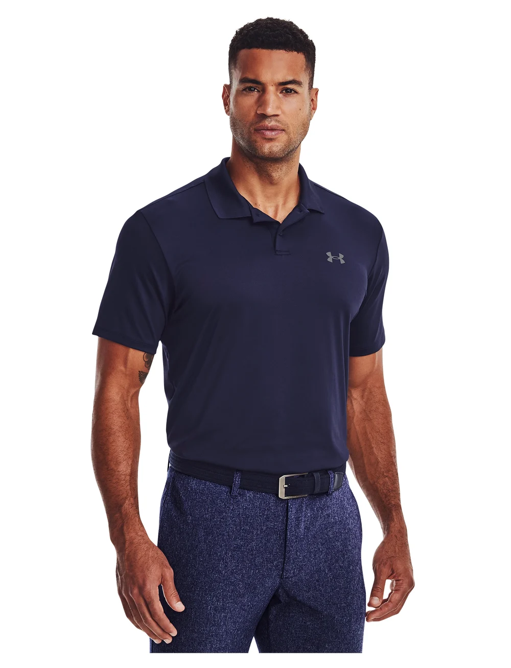 Under Armour - UA Matchplay Polo - toppar & t-shirts - midnight navy - 0