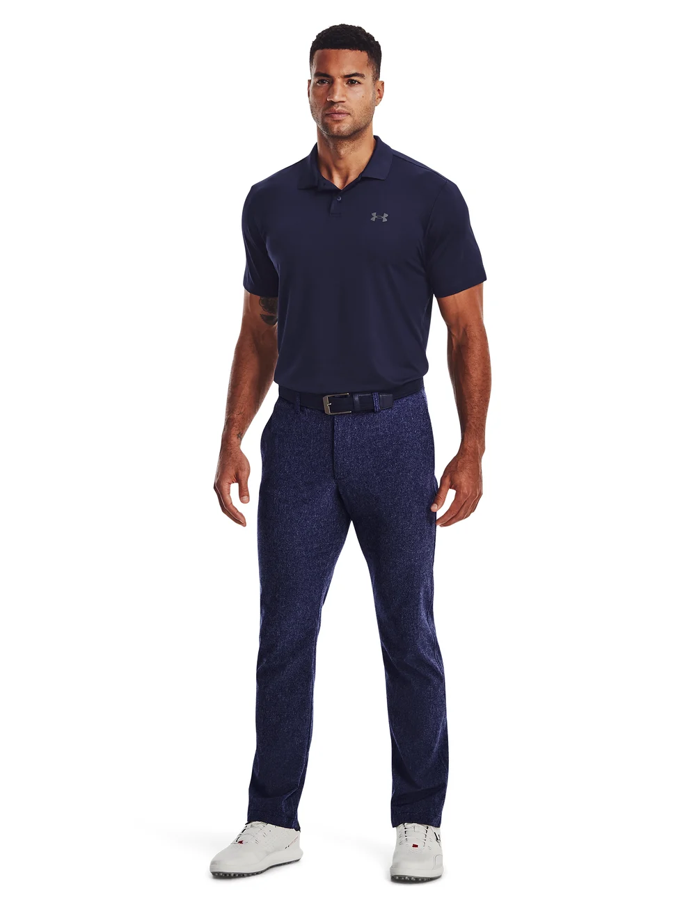 Under Armour - UA Matchplay Polo - toppar & t-shirts - midnight navy - 4