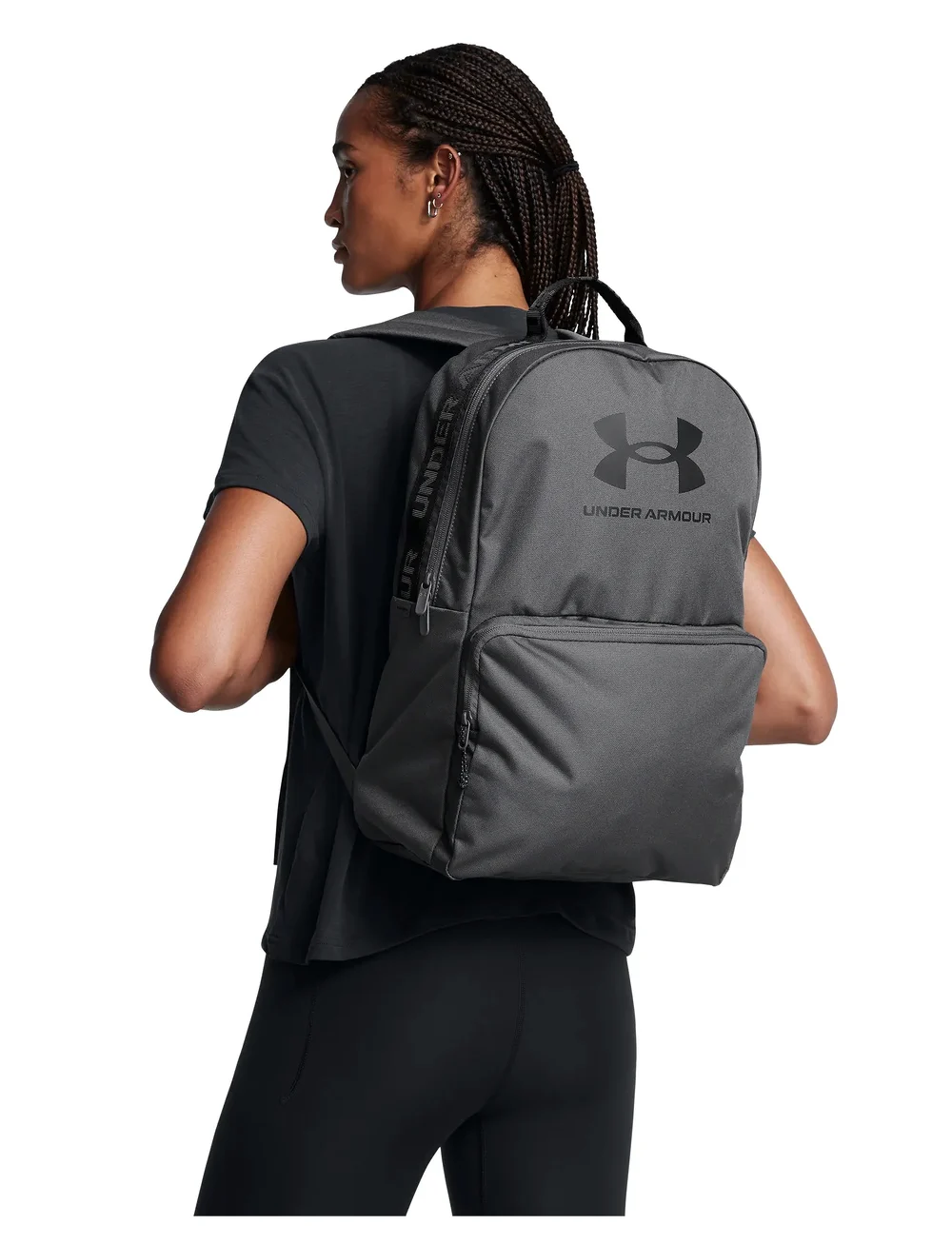 Under Armour - UA Essential Backpack - träningsväskor - castlerock - 0