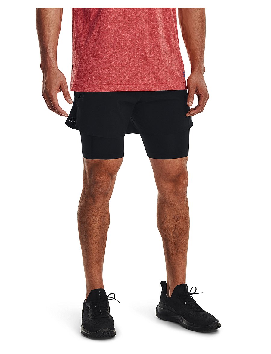 Under Armour - UA Vanish Elite 2in1 Short - treenishortsit - black - 0