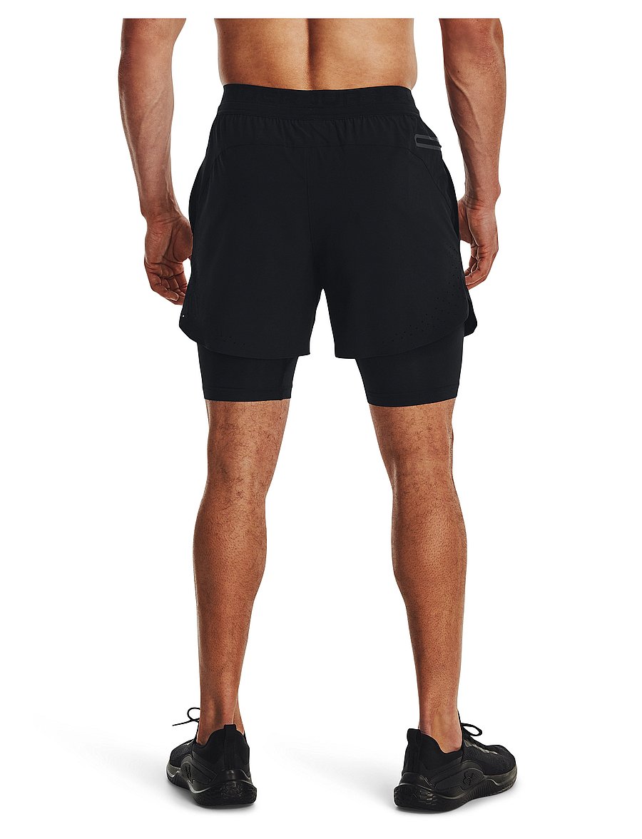 Under Armour - UA Vanish Elite 2in1 Short - treenishortsit - black - 3