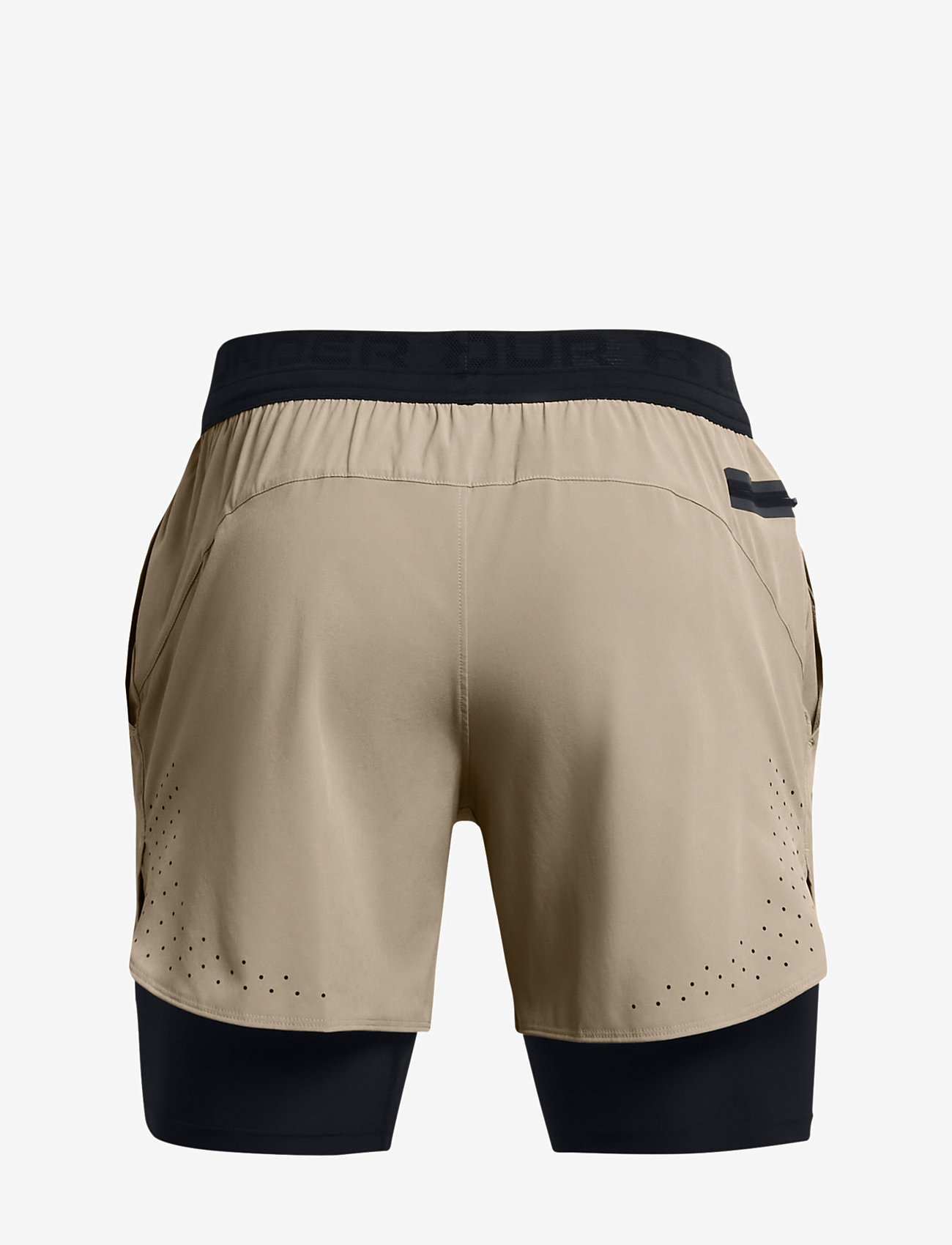 Under Armour - UA Vanish Elite 2in1 Short - träningsshorts - timberwolf taupe - 2