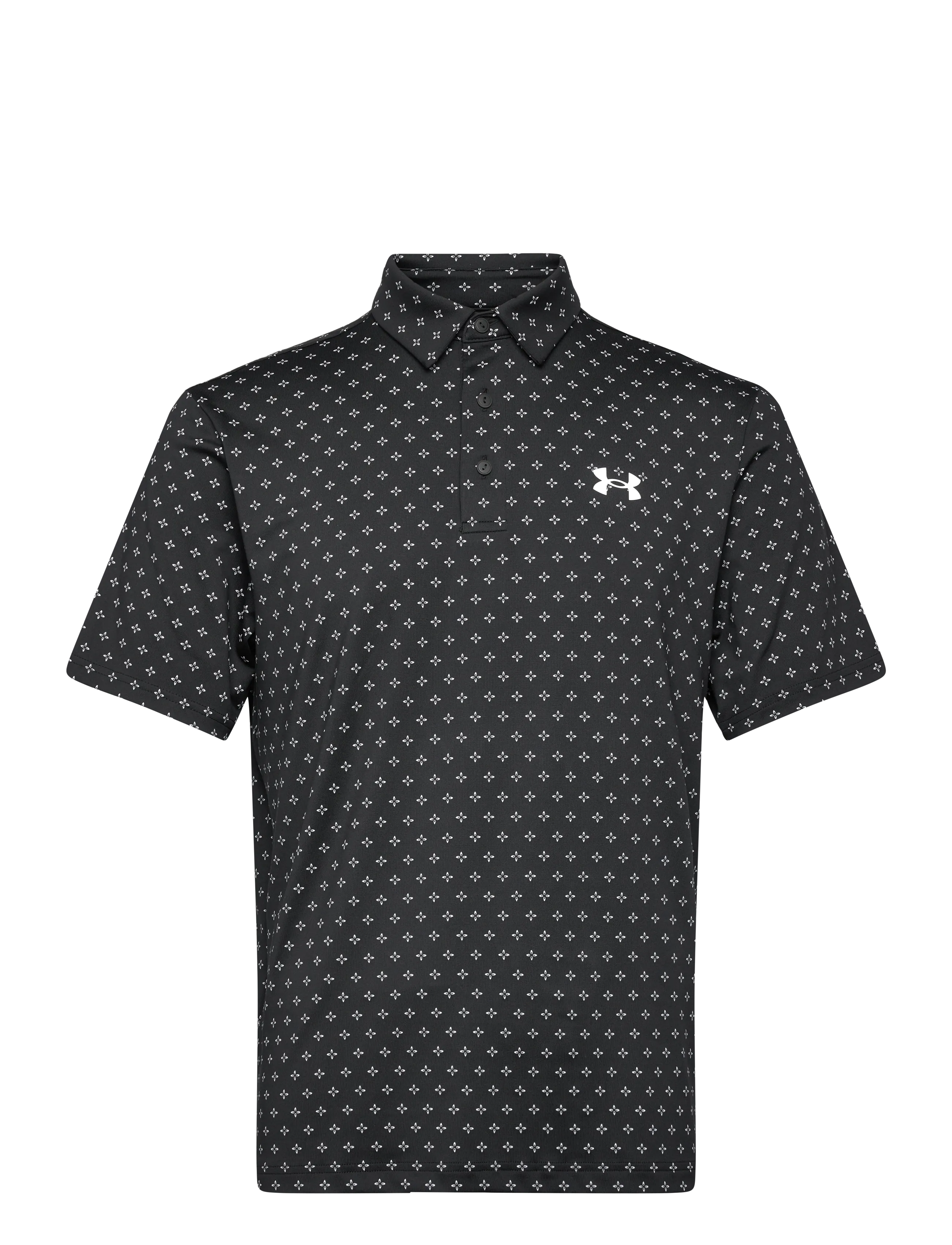UNDER ARMOUR Ua Playoff 3.0 Printed Polo Schwarz - XS - Herren