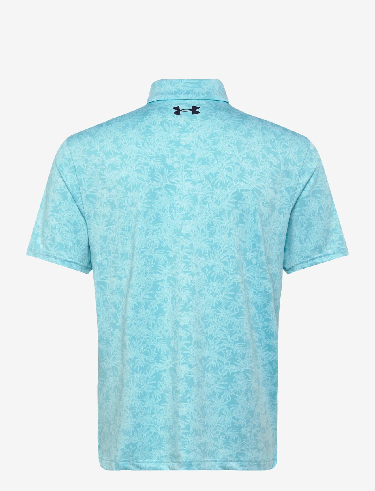 Under Armour - UA Playoff 3.0 Printed Polo - polos - blue haze - 2