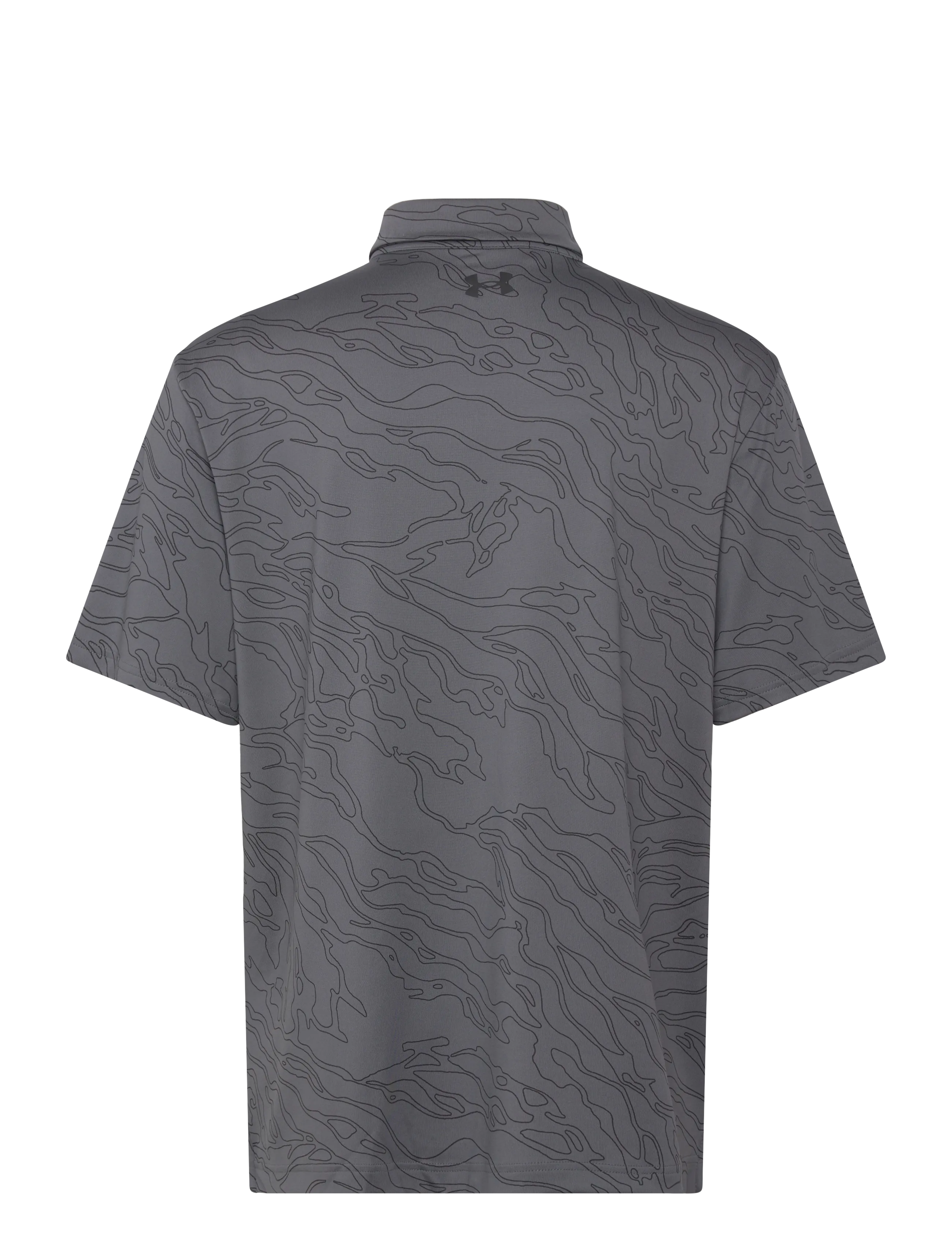 Under Armour - UA Playoff 3.0 Printed Polo - alussärgid ja t-särgid - castlerock - 2