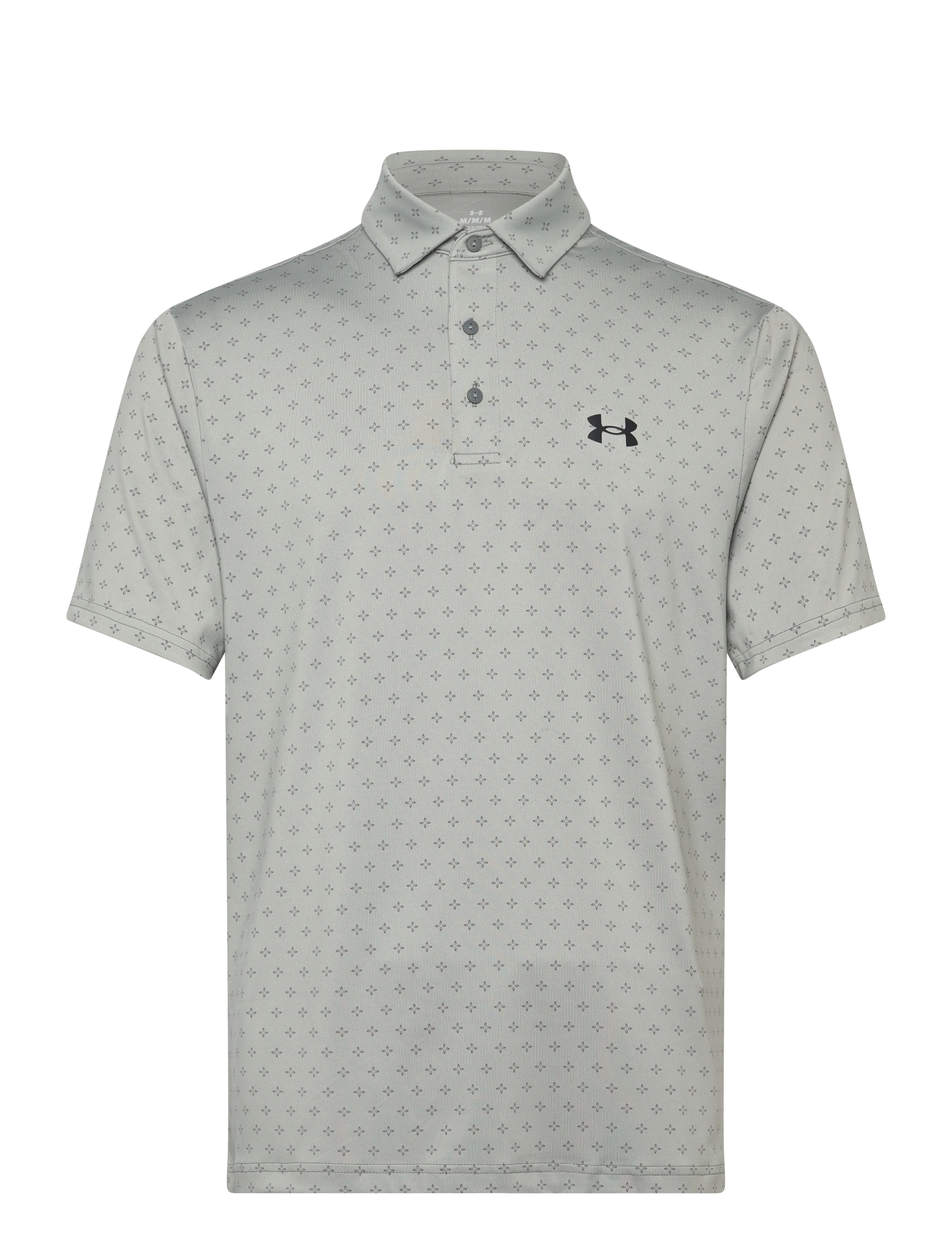 UNDER ARMOUR Ua Playoff 3.0 Printed Polo Grau - XS - Herren