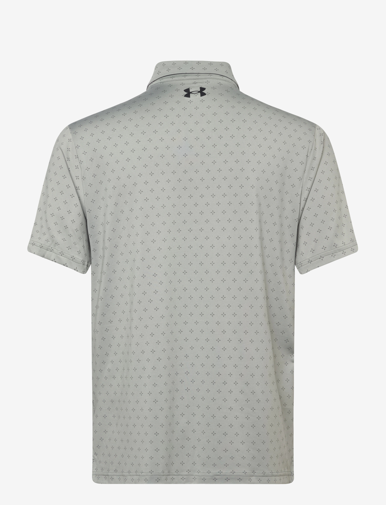 Under Armour - UA Playoff 3.0 Printed Polo - toppar & t-shirts - clay green - 2