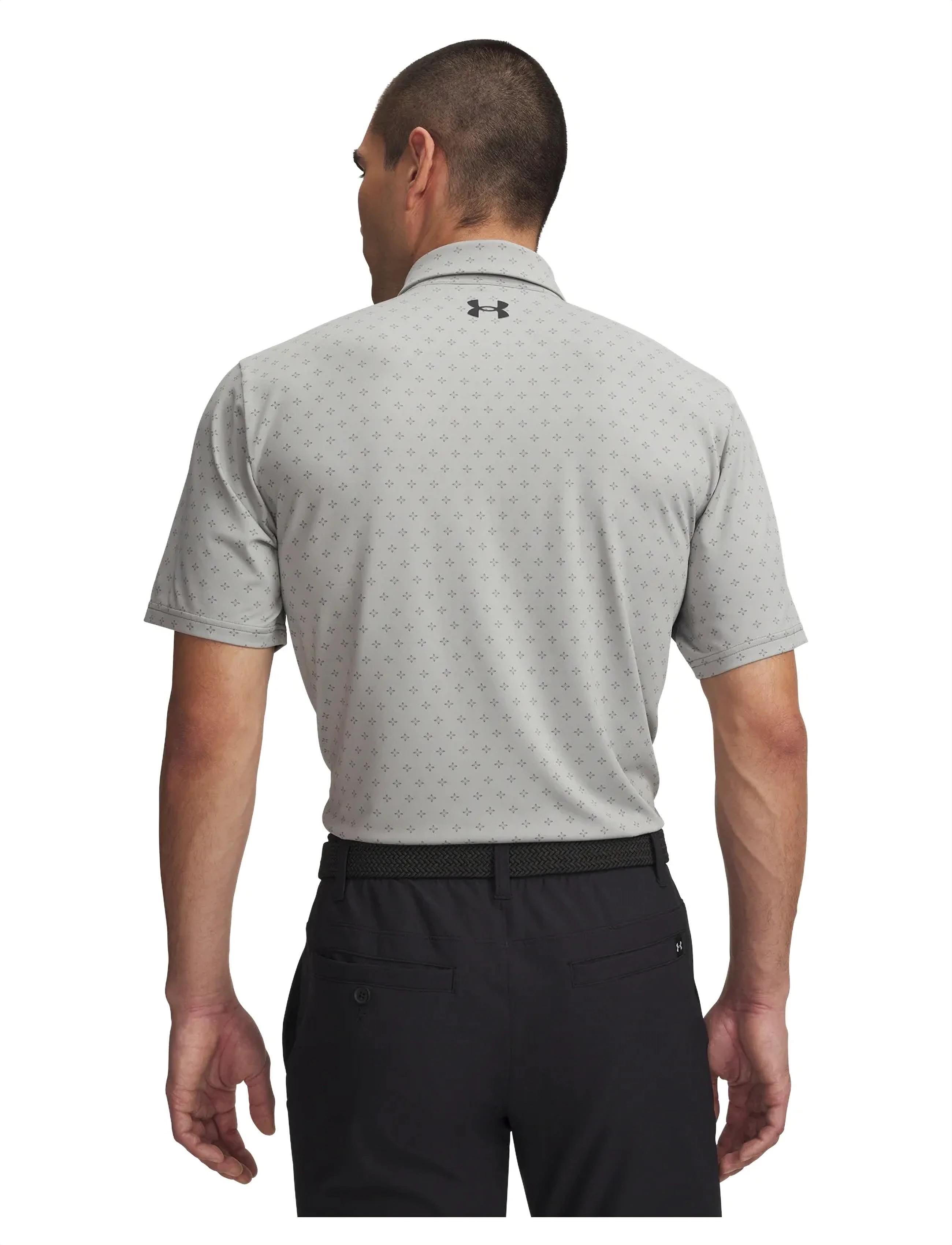 Under Armour - UA Playoff 3.0 Printed Polo - alussärgid ja t-särgid - clay green - 3