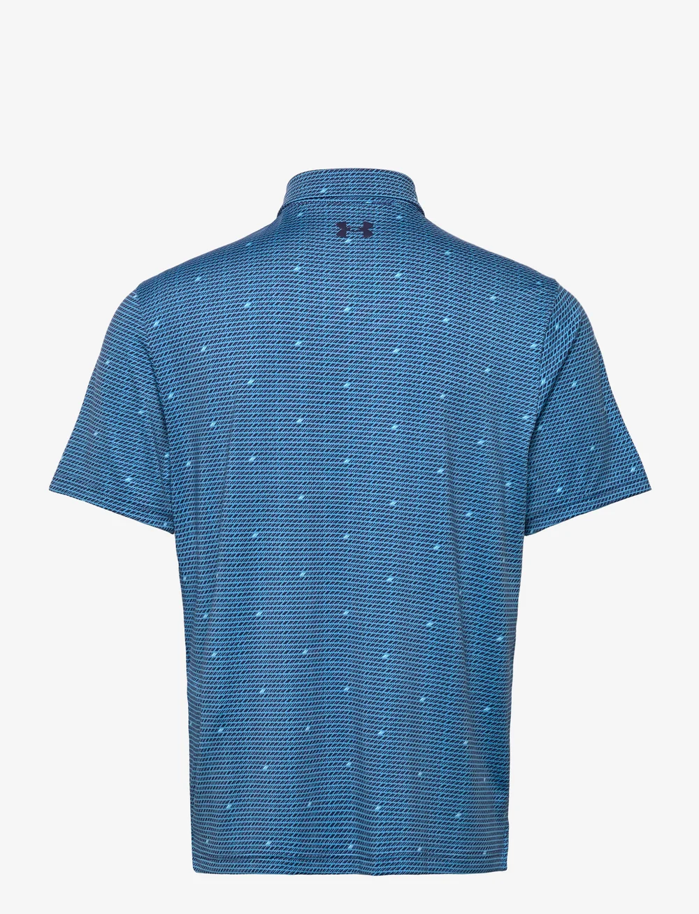 Under Armour - UA Playoff 3.0 Printed Polo - oberteile & t-shirts - ether blue - 2