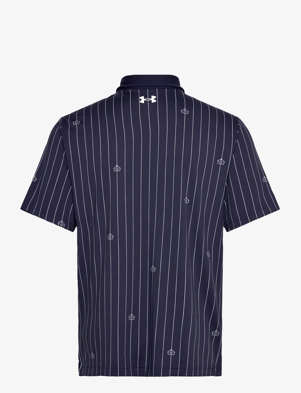 Under Armour - UA Playoff 3.0 Printed Polo - oberteile & t-shirts - midnight navy - 2