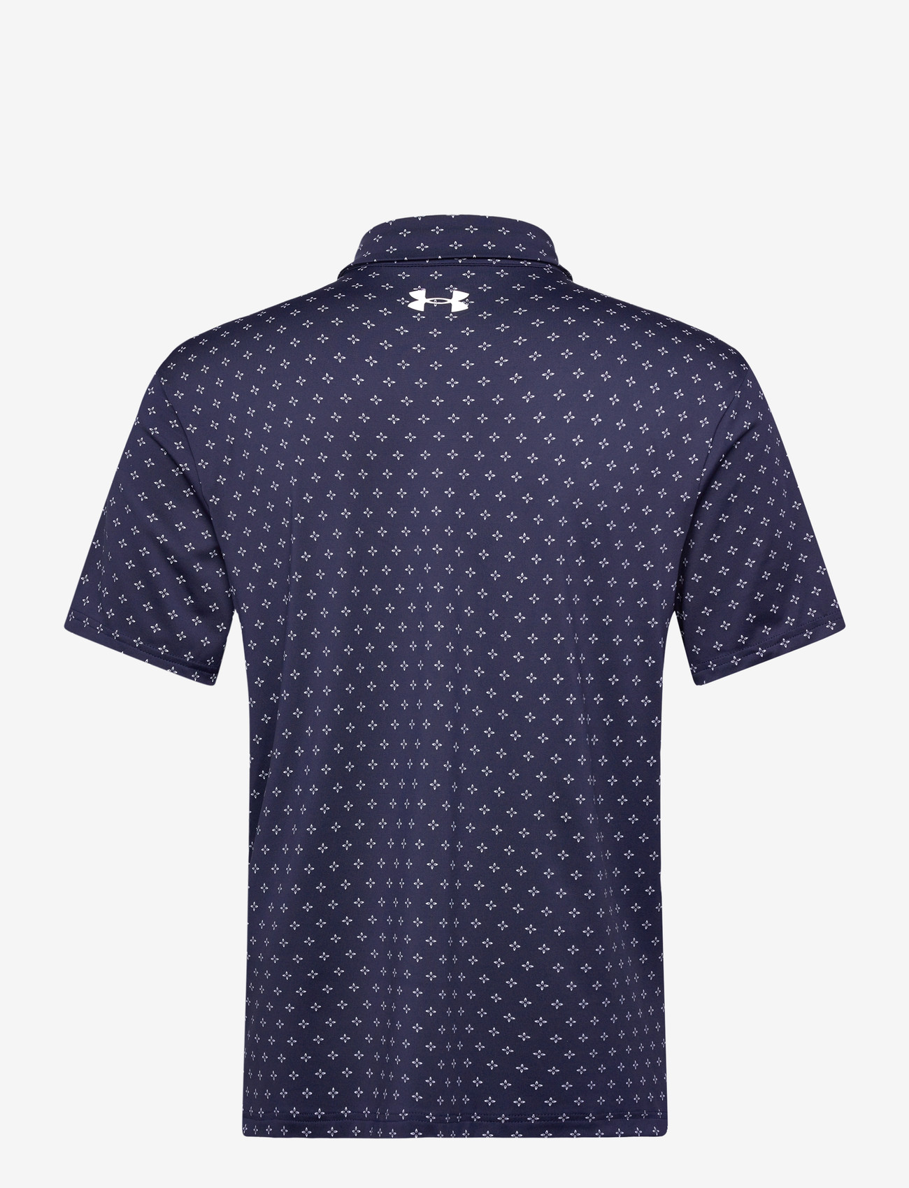 Under Armour - UA Playoff 3.0 Printed Polo - oberteile & t-shirts - midnight navy - 2
