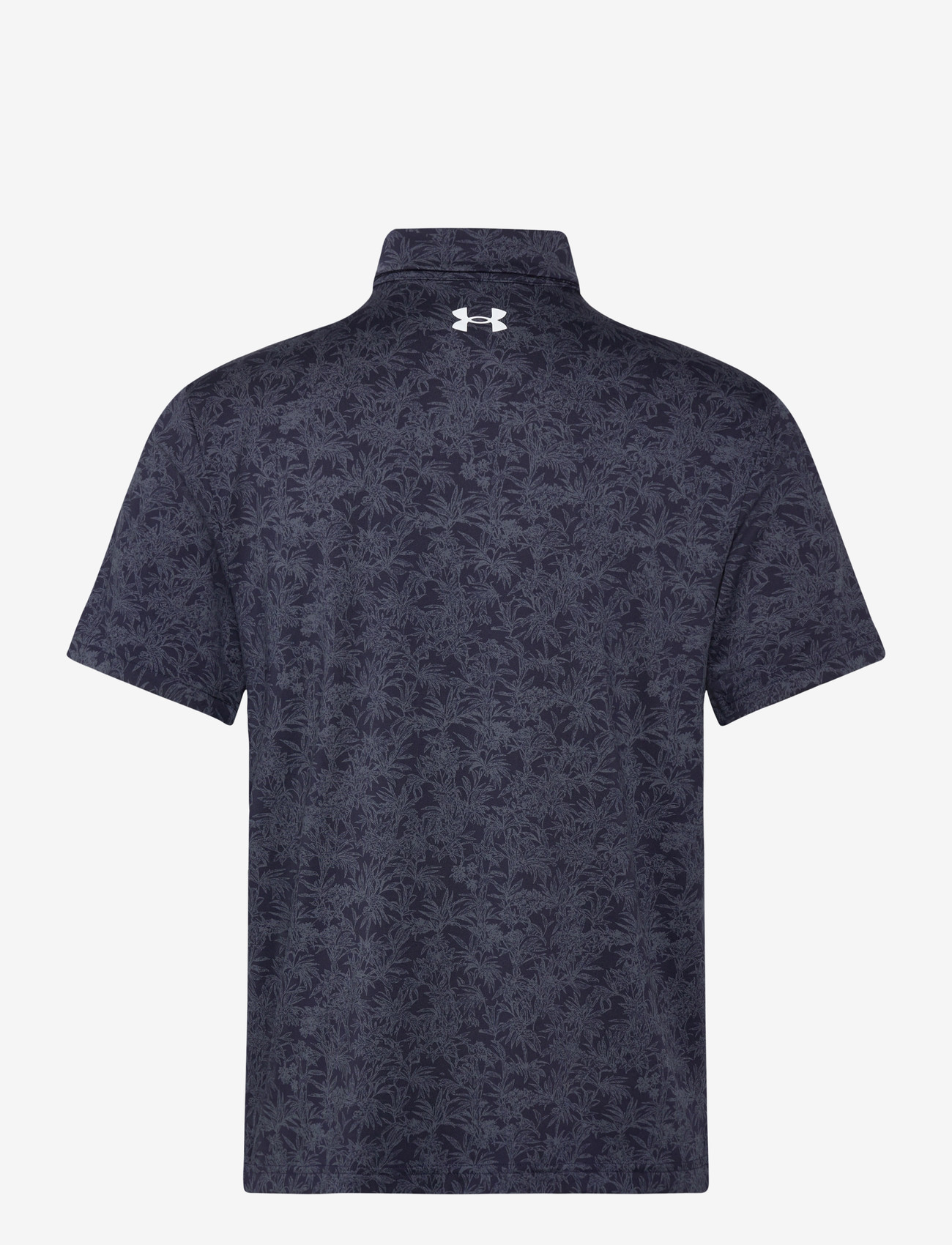 Under Armour - UA Playoff 3.0 Printed Polo - oberteile & t-shirts - midnight navy - 2