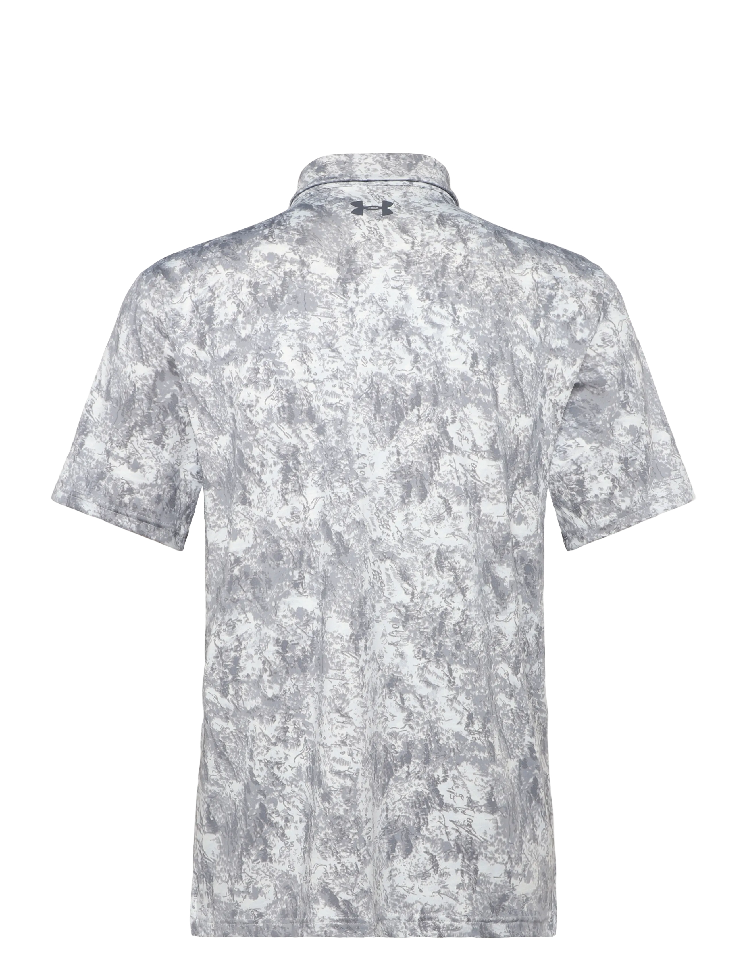 Under Armour - UA Playoff 3.0 Printed Polo - polos - mod gray - 2