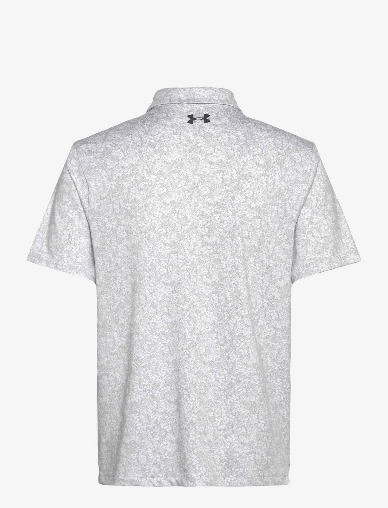 Under Armour - UA Playoff 3.0 Printed Polo - oberteile & t-shirts - white - 2