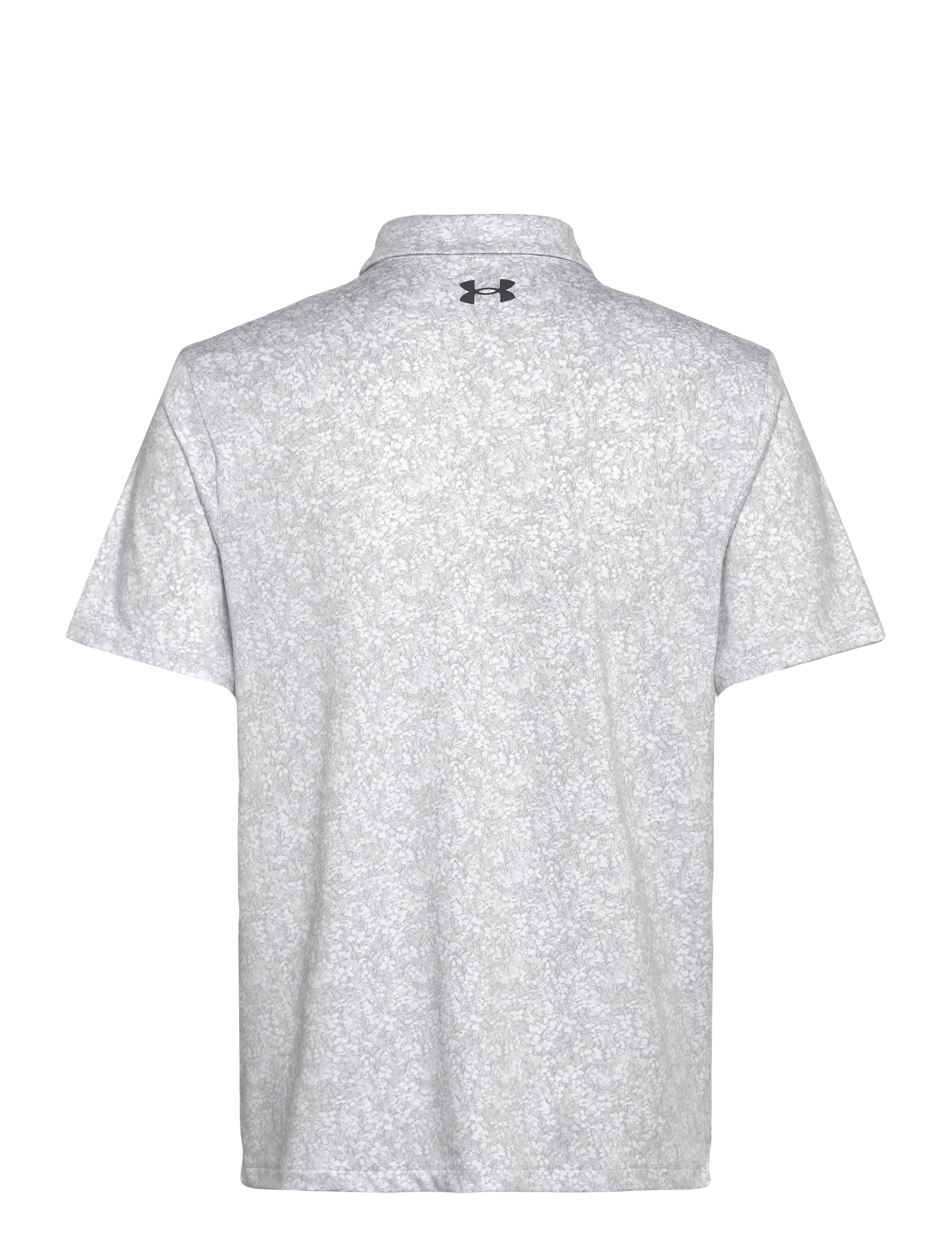 Under Armour - UA Playoff 3.0 Printed Polo - toppar & t-shirts - white - 2