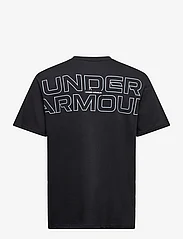 Under Armour - UA OUTLINE HEAVYWEIGHT SS - t-shirts - black - 1
