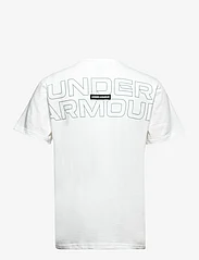 Under Armour - UA OUTLINE HEAVYWEIGHT SS - t-shirts - white - 1