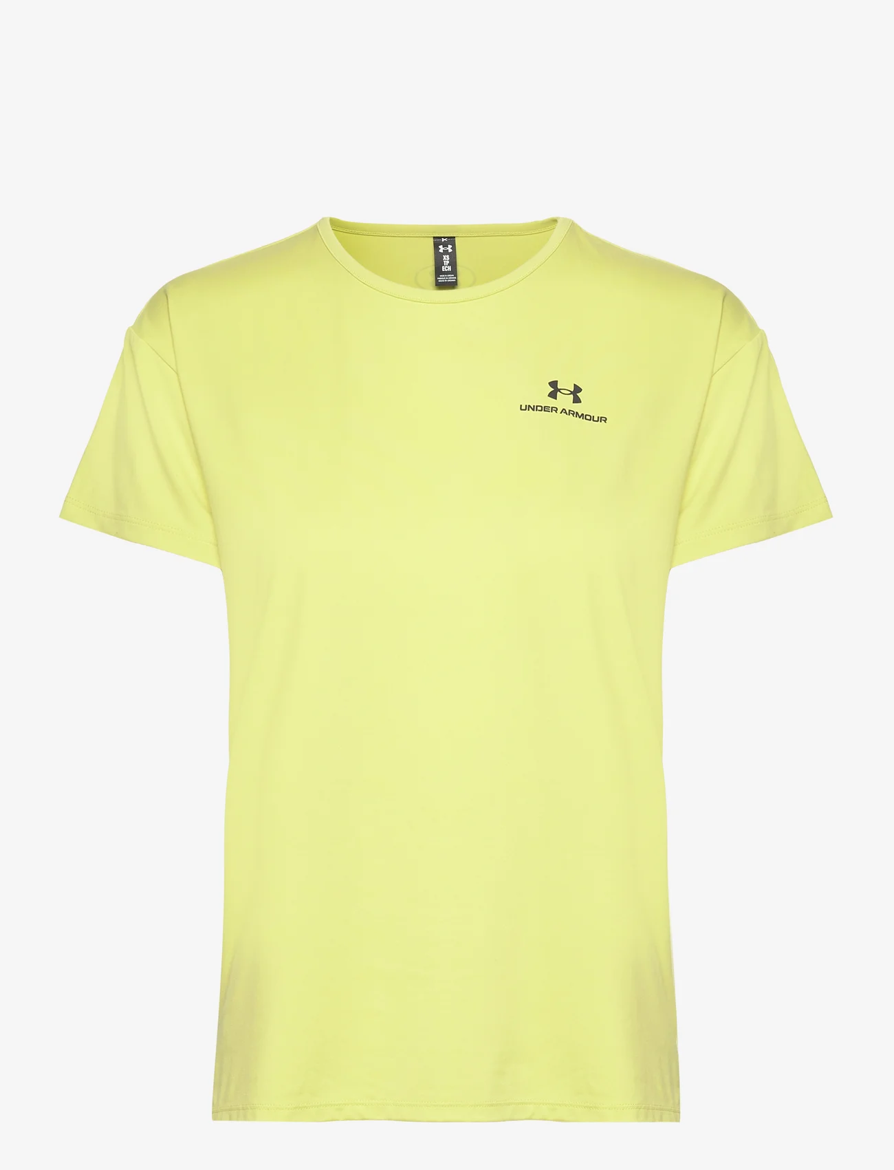 Under Armour - UA Rush Energy SS 2.0 - t-paidat - lime yellow - 1