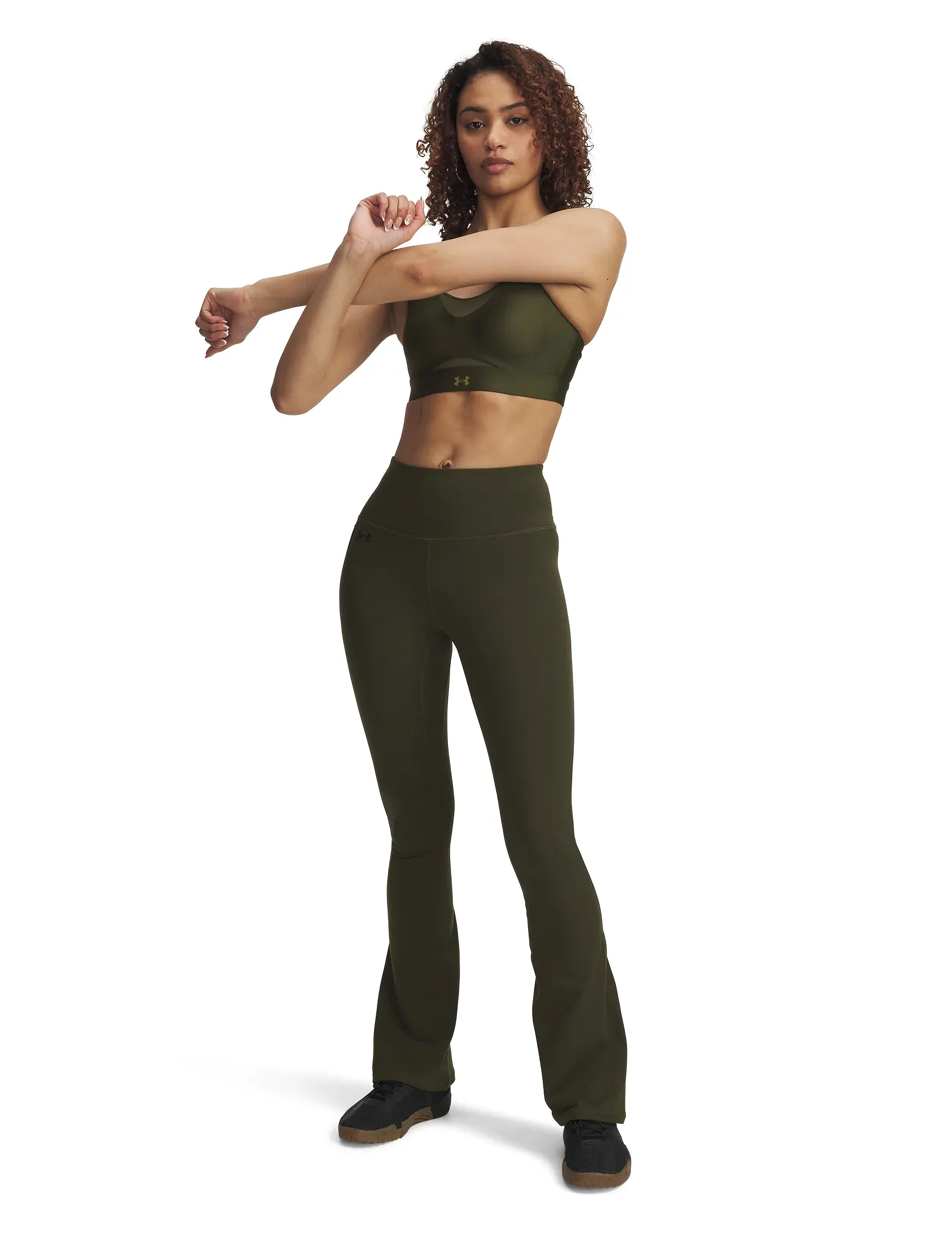 Under Armour - Motion Flare Pant - legginsy do ćwiczeń - expedition green - 4