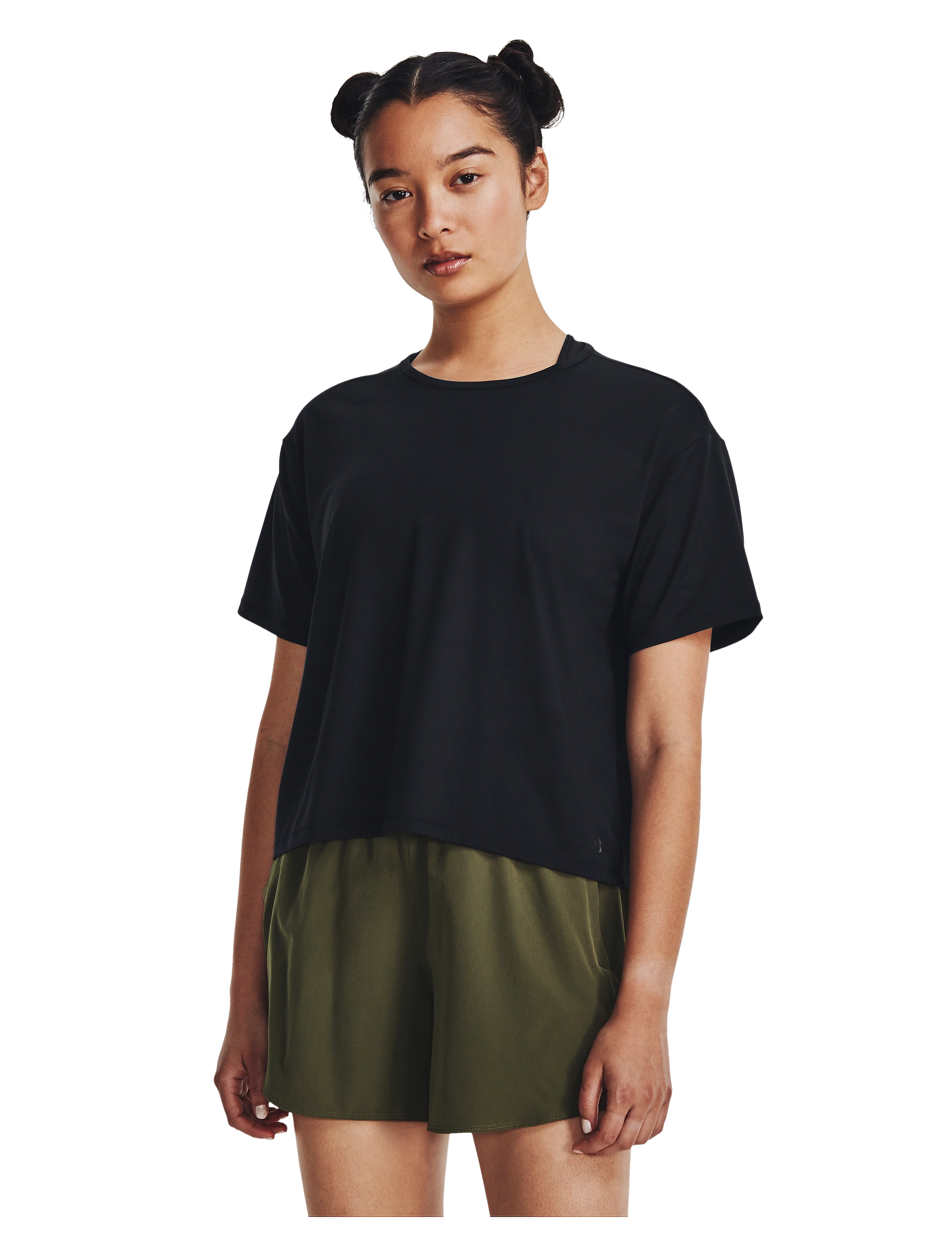 Under Armour - Motion SS - sporttoppar - black - 3