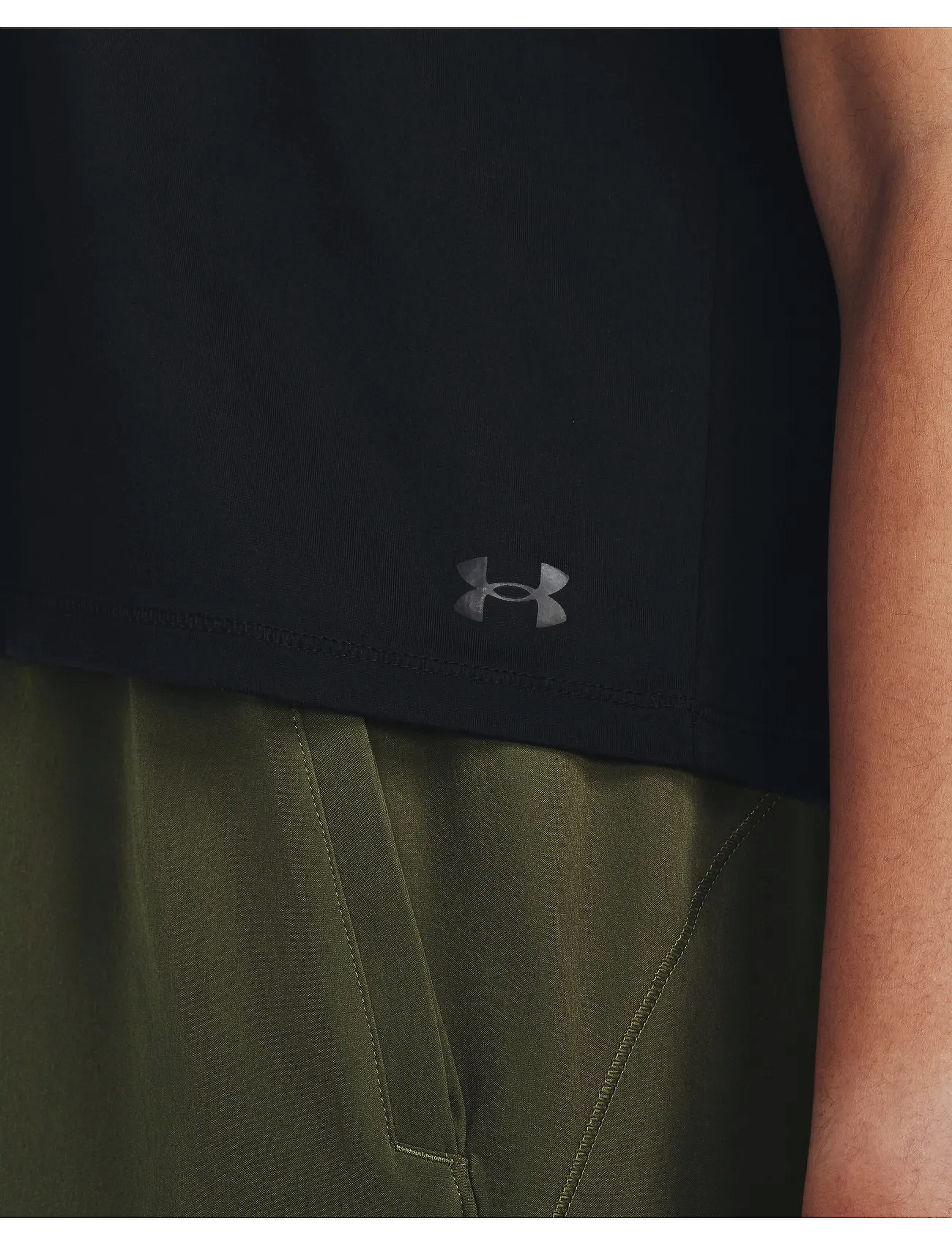 Under Armour - Motion SS - sporttoppar - black - 5