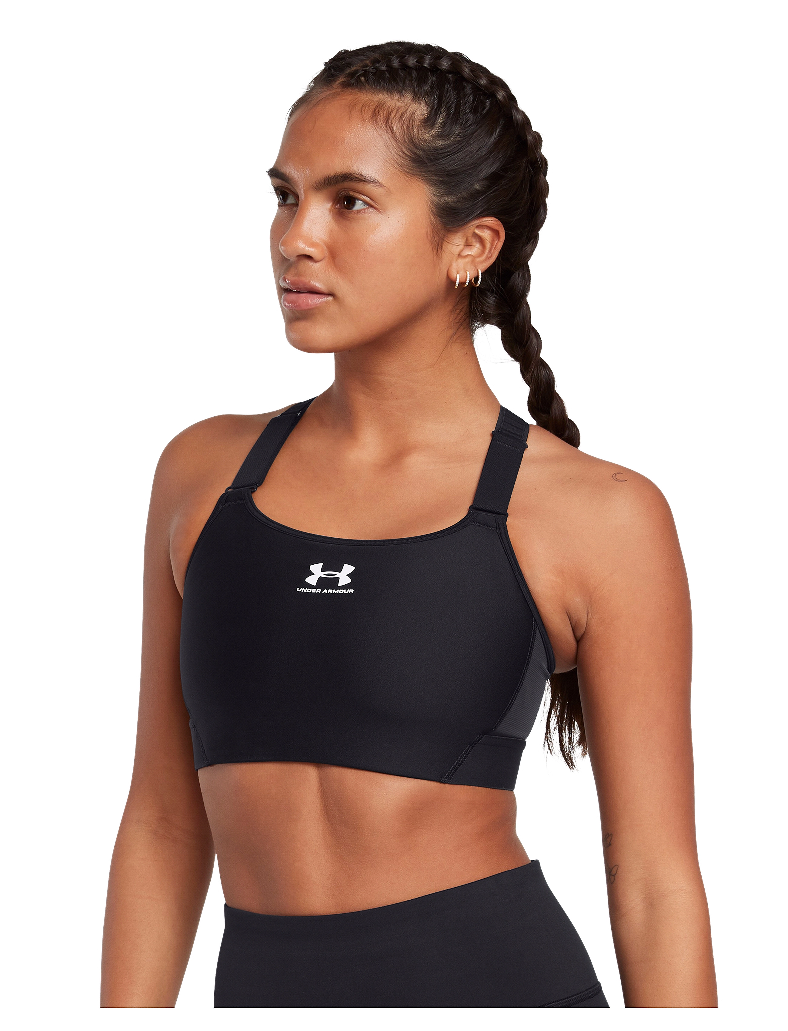 Under Armour Ua Heatgear High, XS, Black, Bh'Er Og Toppe > Sports-Bh'Er - Alle, Dame