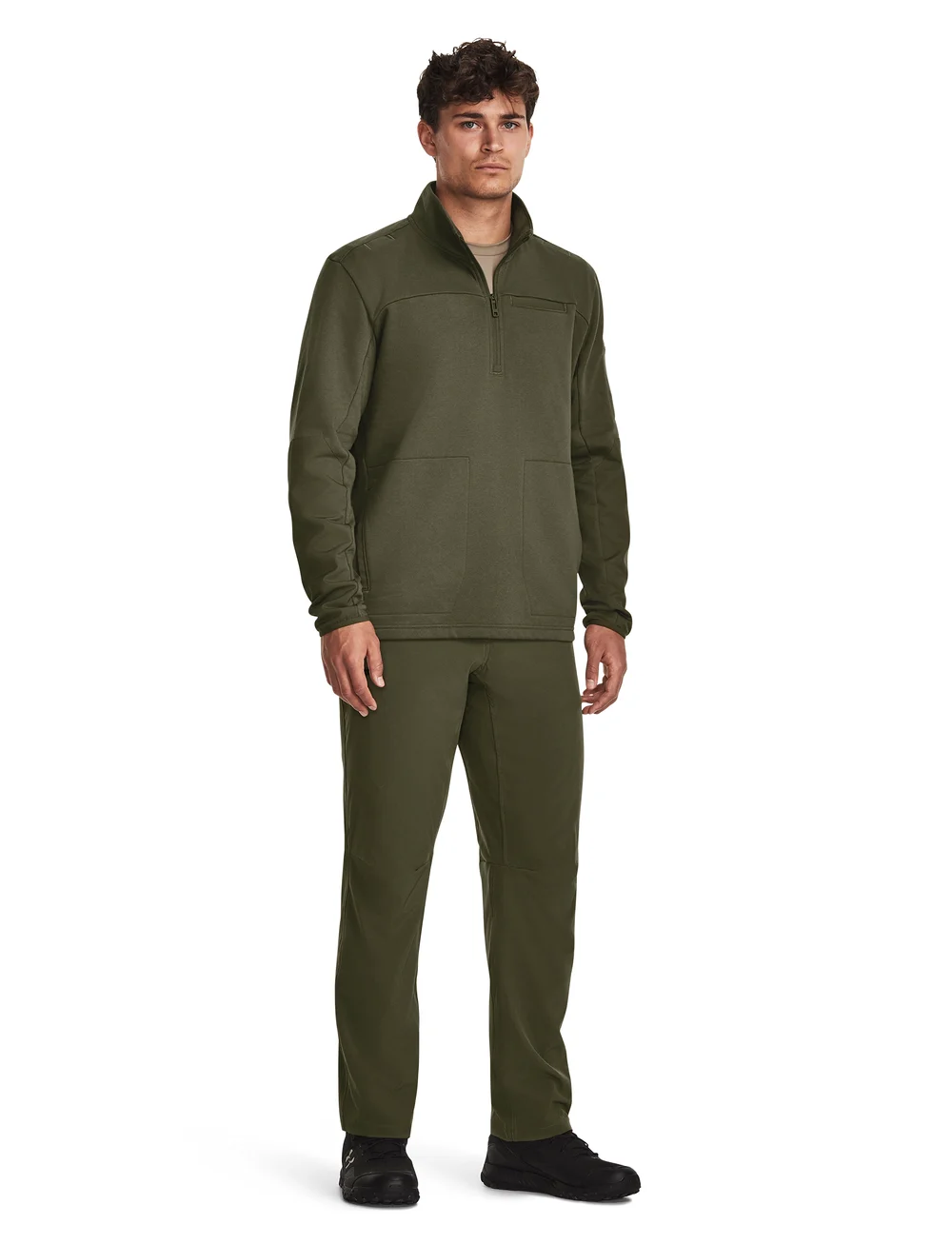 Under Armour - Tac Rival Job Fleece - fleece & midlayer - marine od green - 4