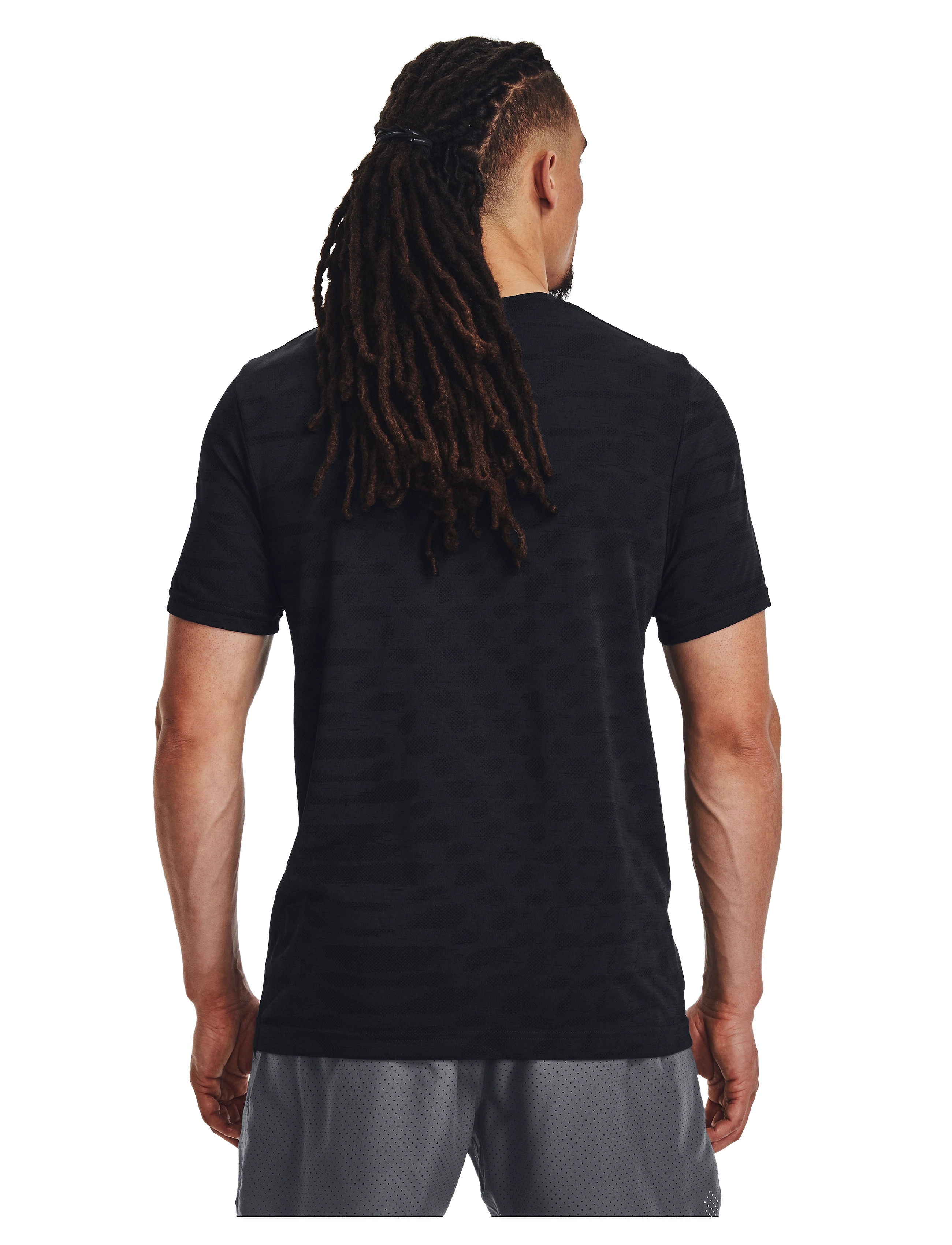 Under Armour - UA Seamless Ripple SS - black - 4
