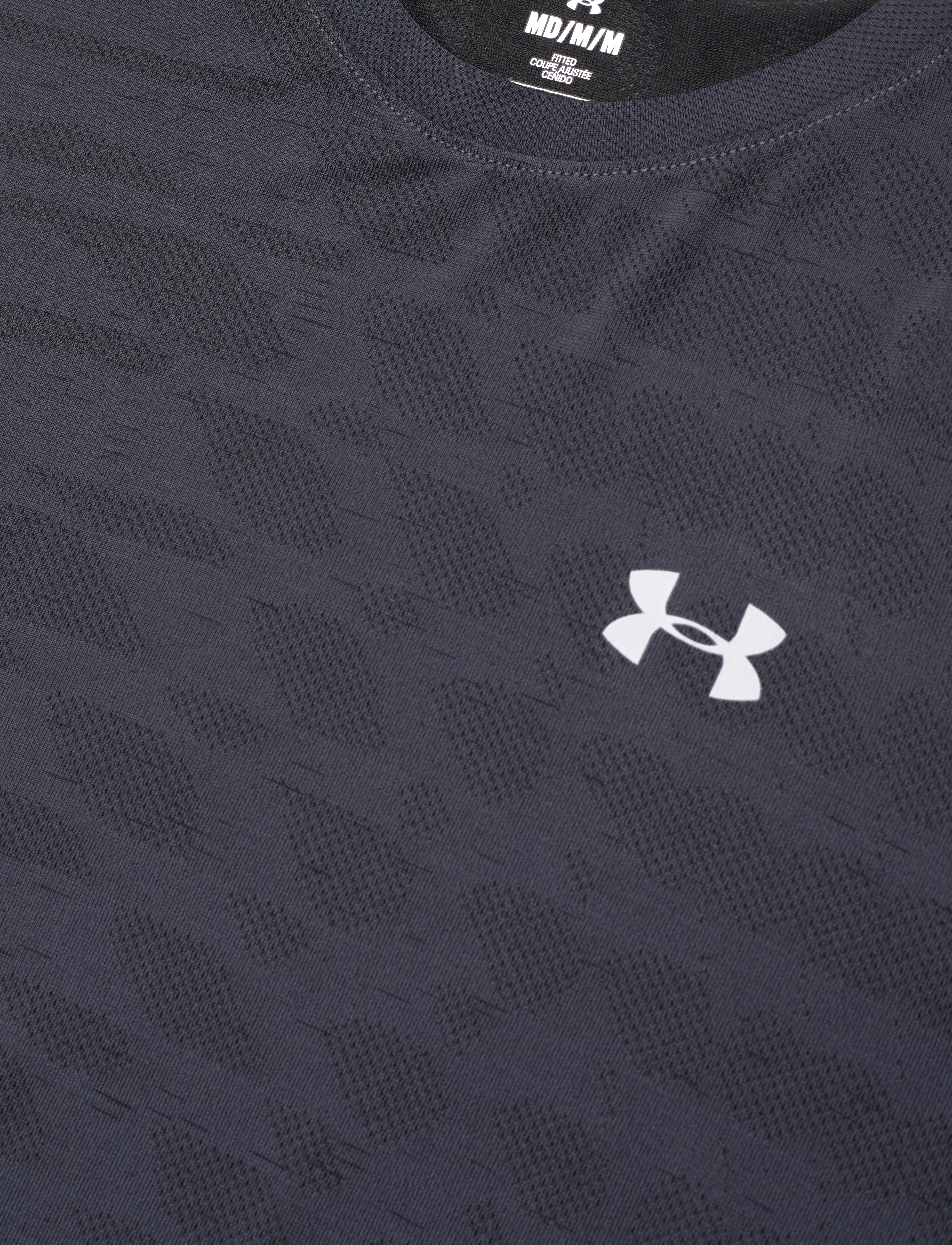 Under Armour - UA Seamless Ripple SS - black - 5