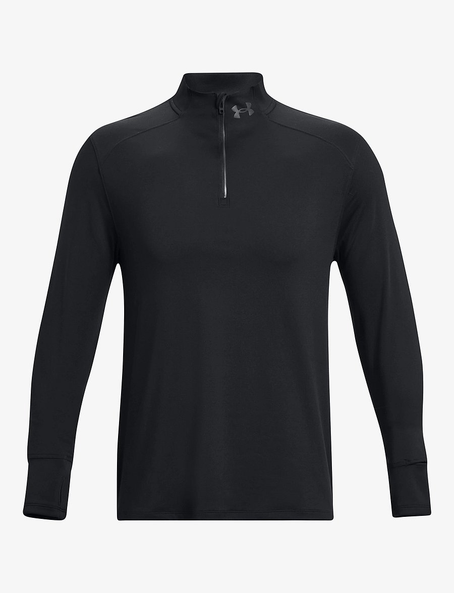 Under Armour - UA LAUNCH PRO 1/4 ZIP - fleece & mellanlager - black - 1