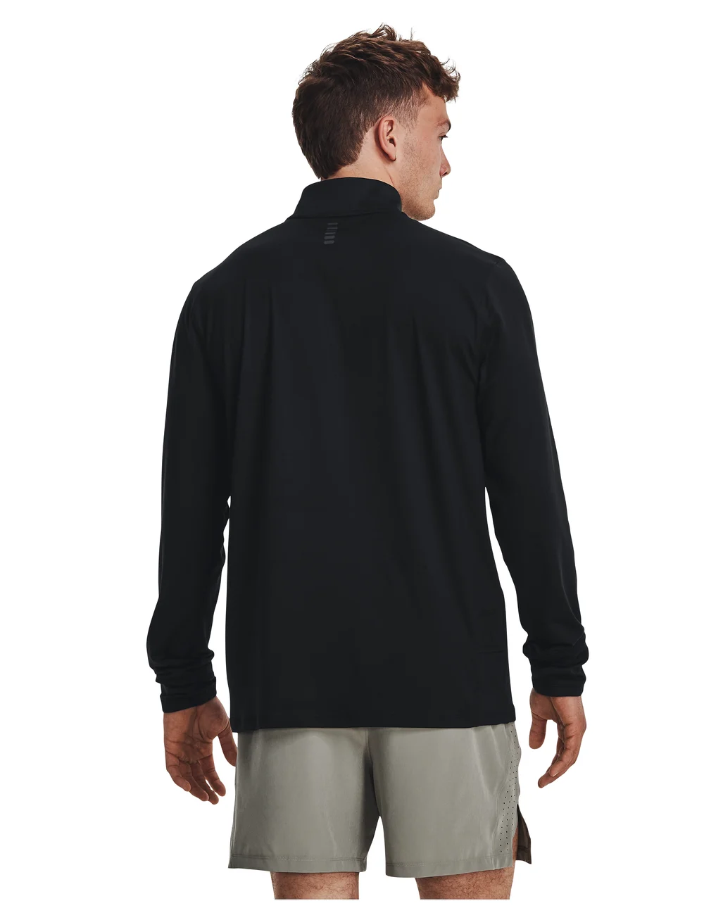 Under Armour - UA LAUNCH PRO 1/4 ZIP - fleece & mellanlager - black - 4