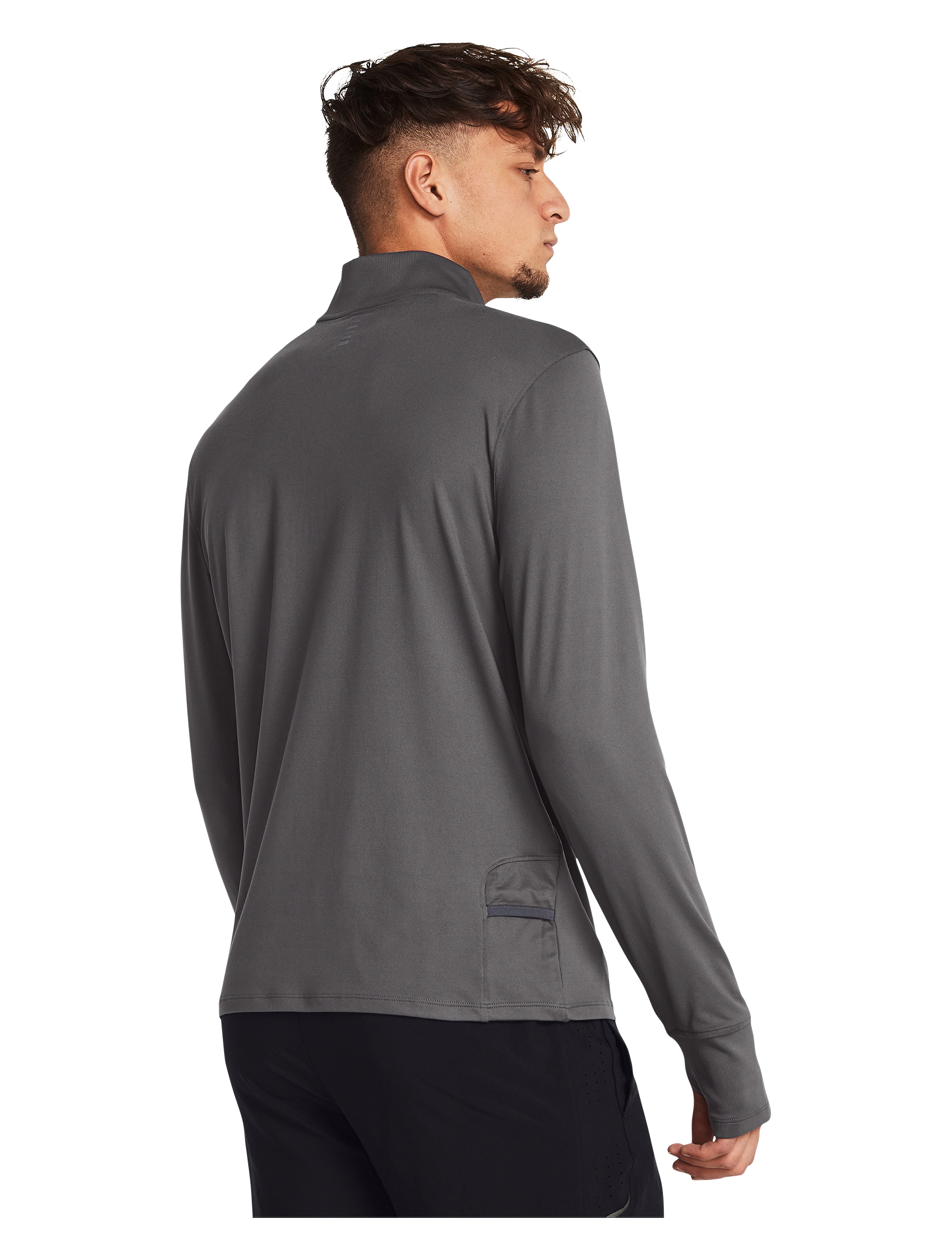 Under Armour - UA LAUNCH PRO 1/4 ZIP - fleecet - castlerock - 3