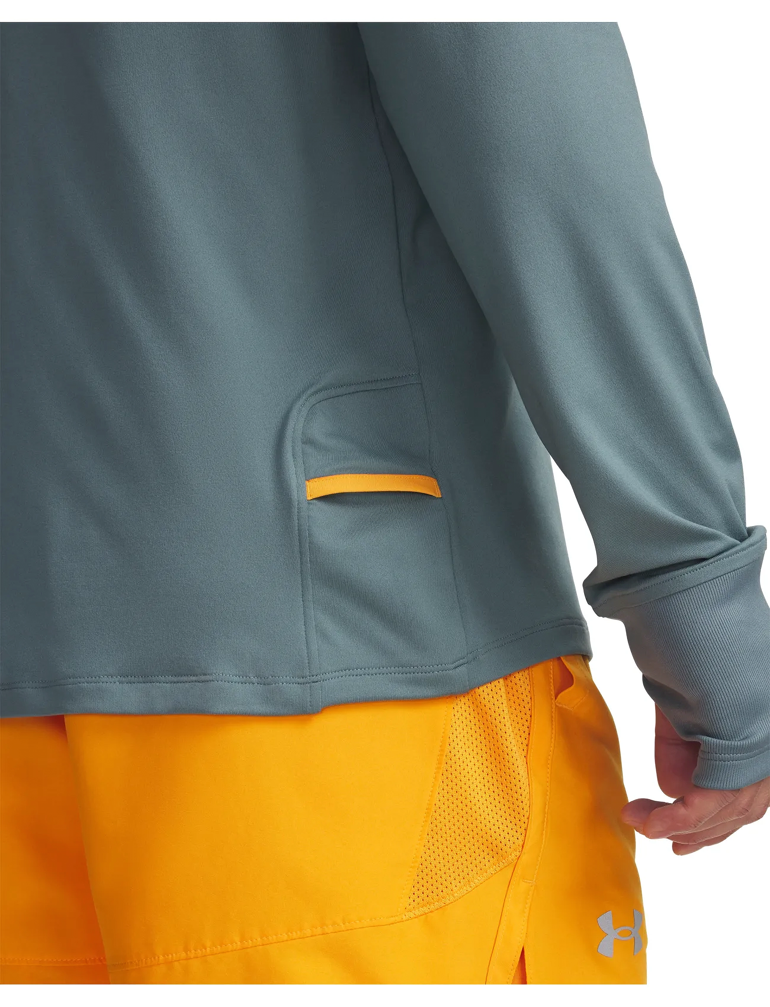 Under Armour - UA LAUNCH PRO 1/4 ZIP - kampsunid ja vahekihid - jasper blue - 4