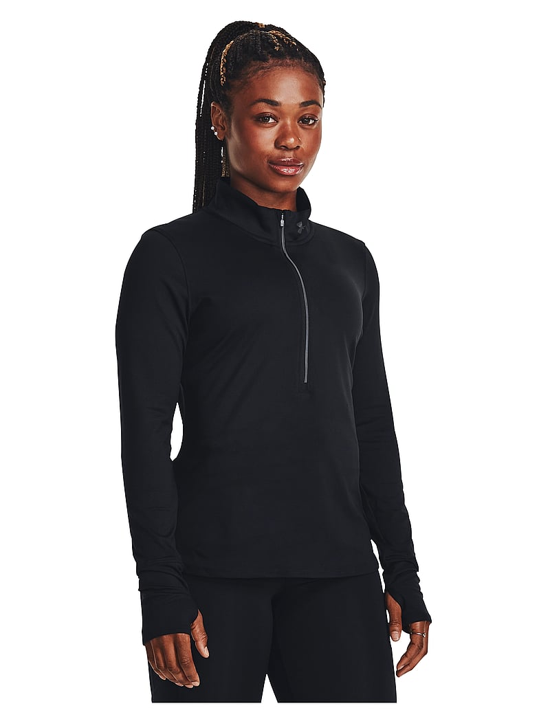 Under Armour - UA Qualifier Run 1/2 Zip - kampsunid ja vahekihid - black - 3