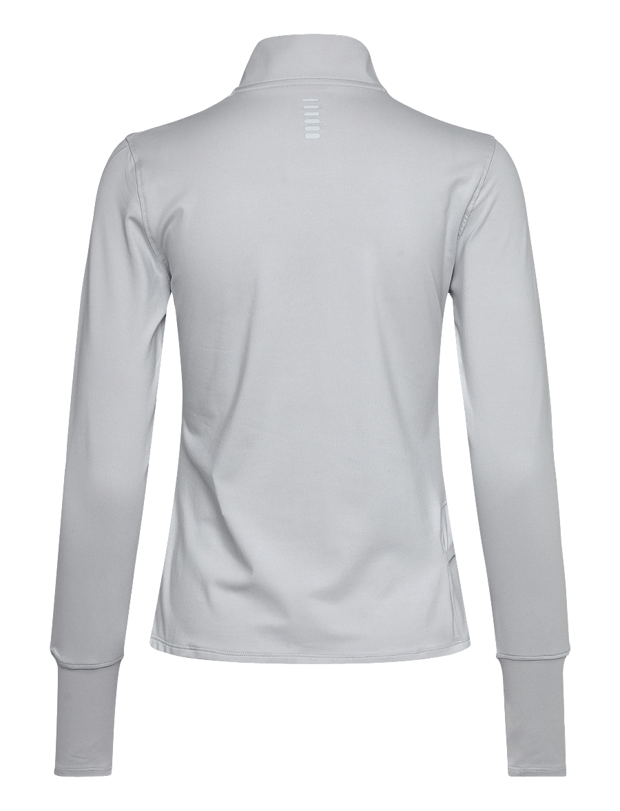 Under Armour - UA Launch Pro Half Zip - alussärgid - halo gray - 2