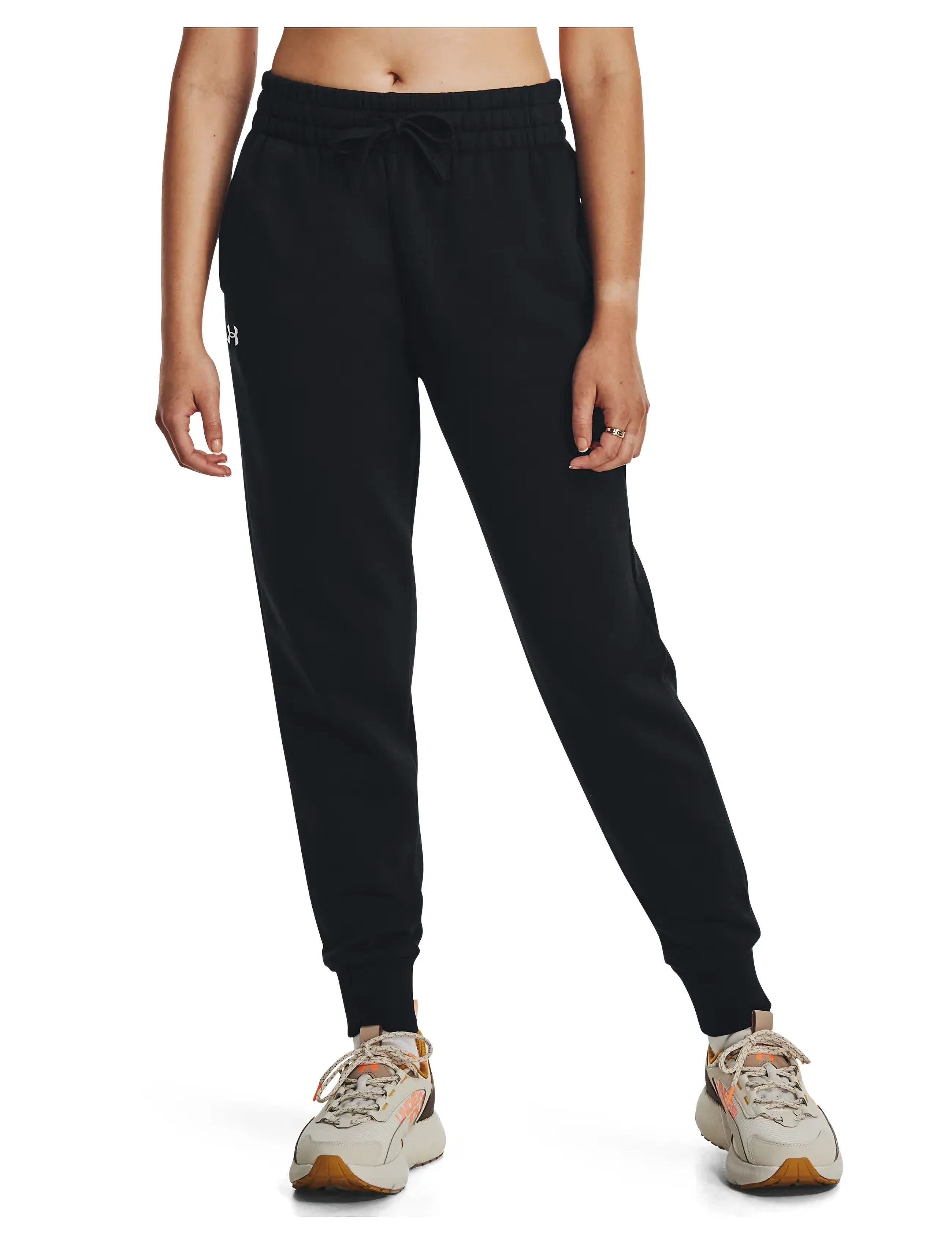 Under Armour UA Rival Fleece Jogger - Treeningpüksid - BLACK / black