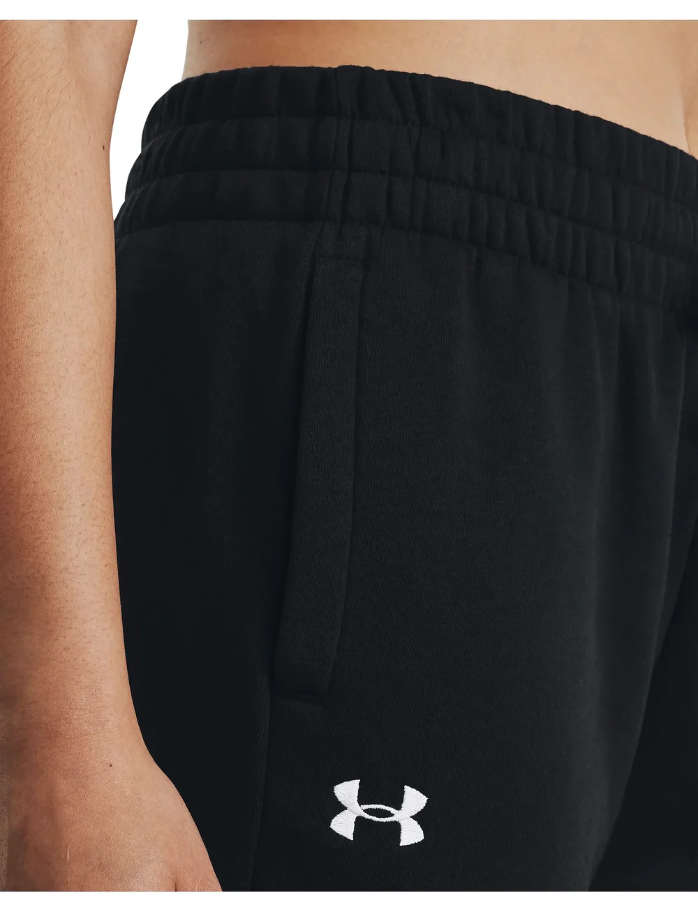 Under Armour - UA Rival Fleece Jogger - treeningpüksid - black - 5