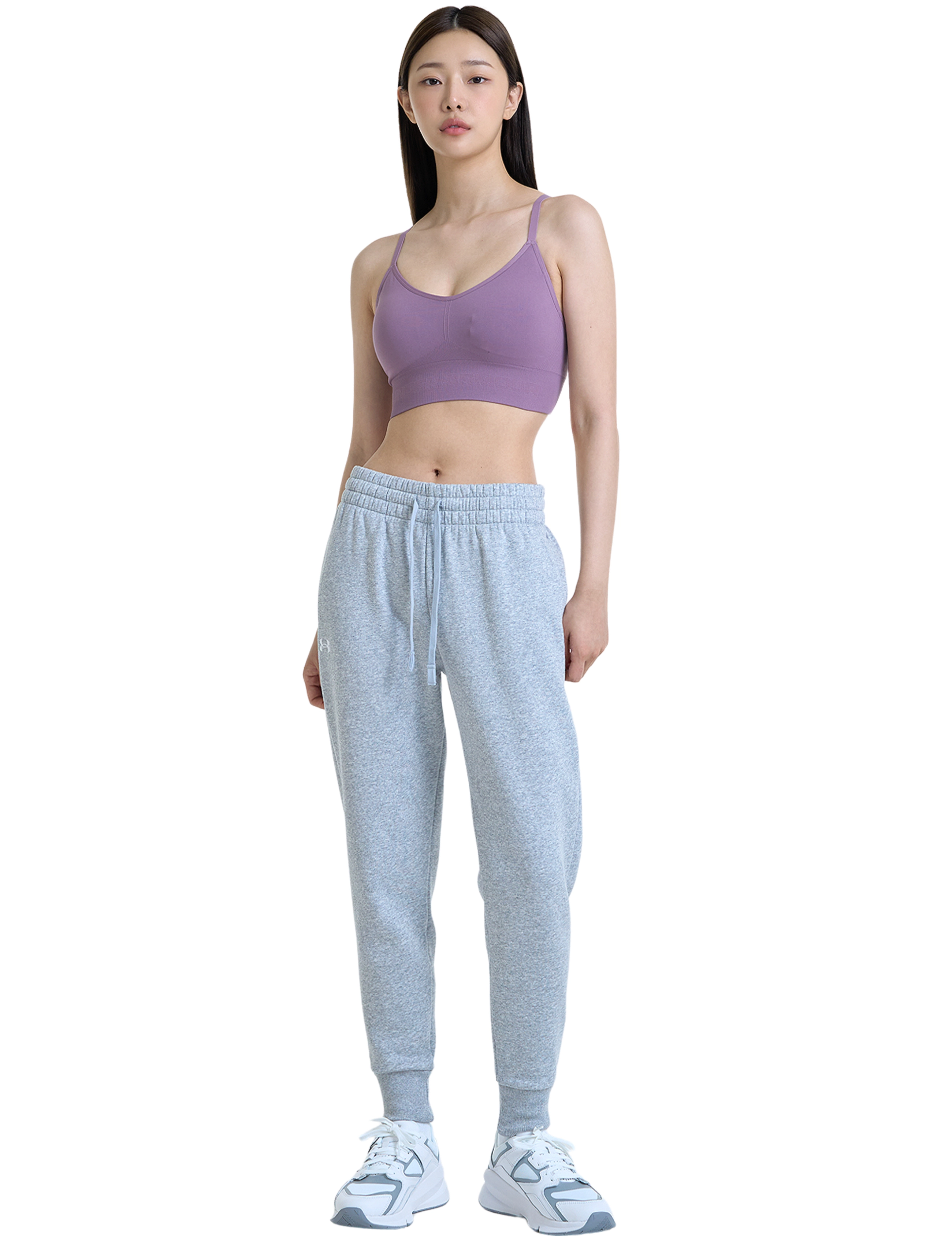 Under Armour UA Rival Fleece Jogger - Trainingshosen - MOD GRAY LIGHT HEATHER / grey