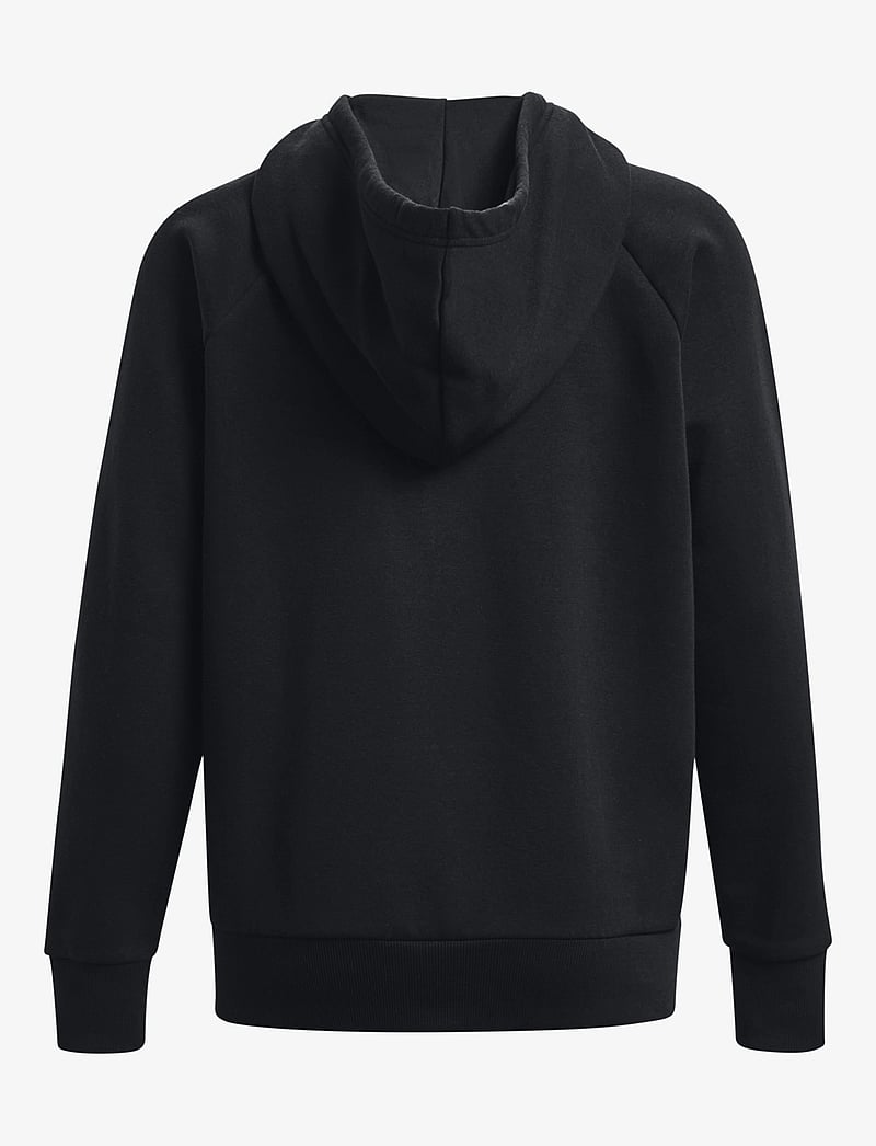 Under Armour - UA Rival Fleece FZ Hoodie - džemperi un adījumi - black - 2