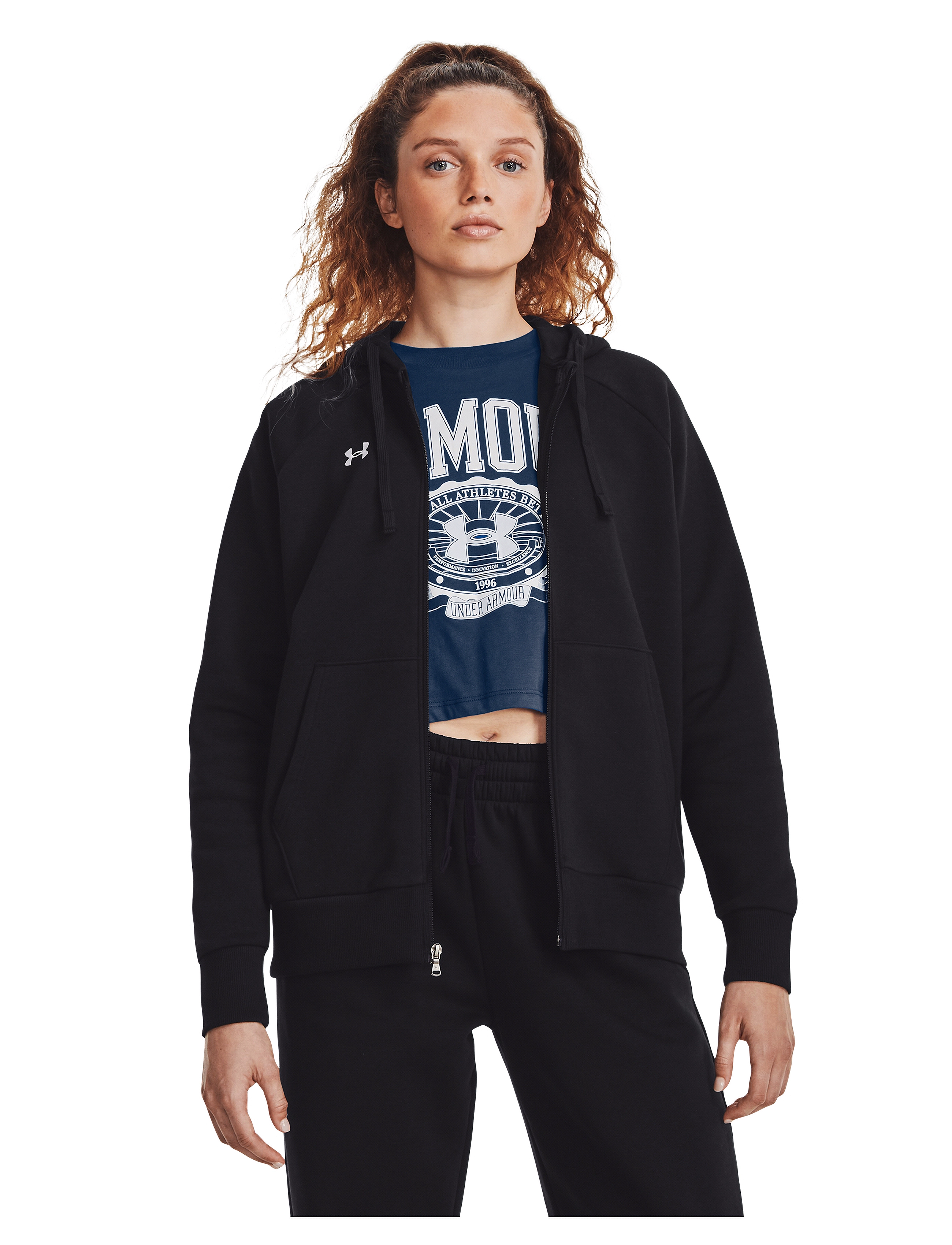 Ua Rival Fleece Fz Hoodie