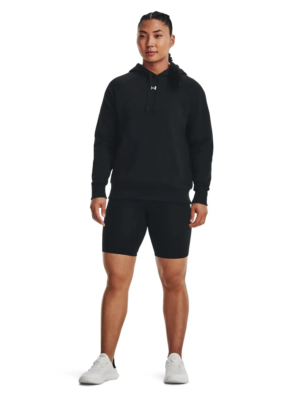 Under Armour - UA Rival Fleece Hoodie - huvtröjor - black - 4